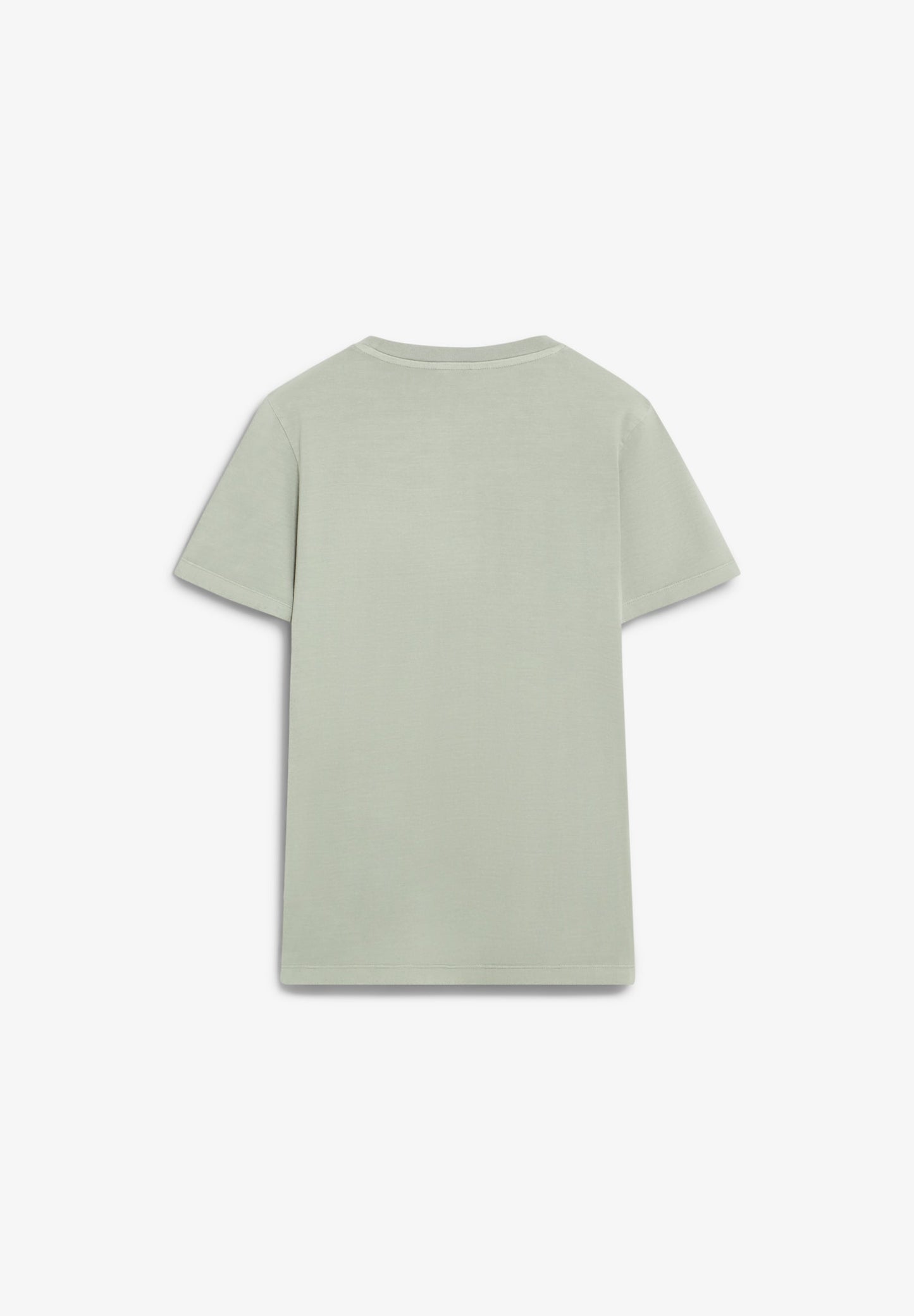T-SHIRT BORDADA COM EFEITO LAVADO