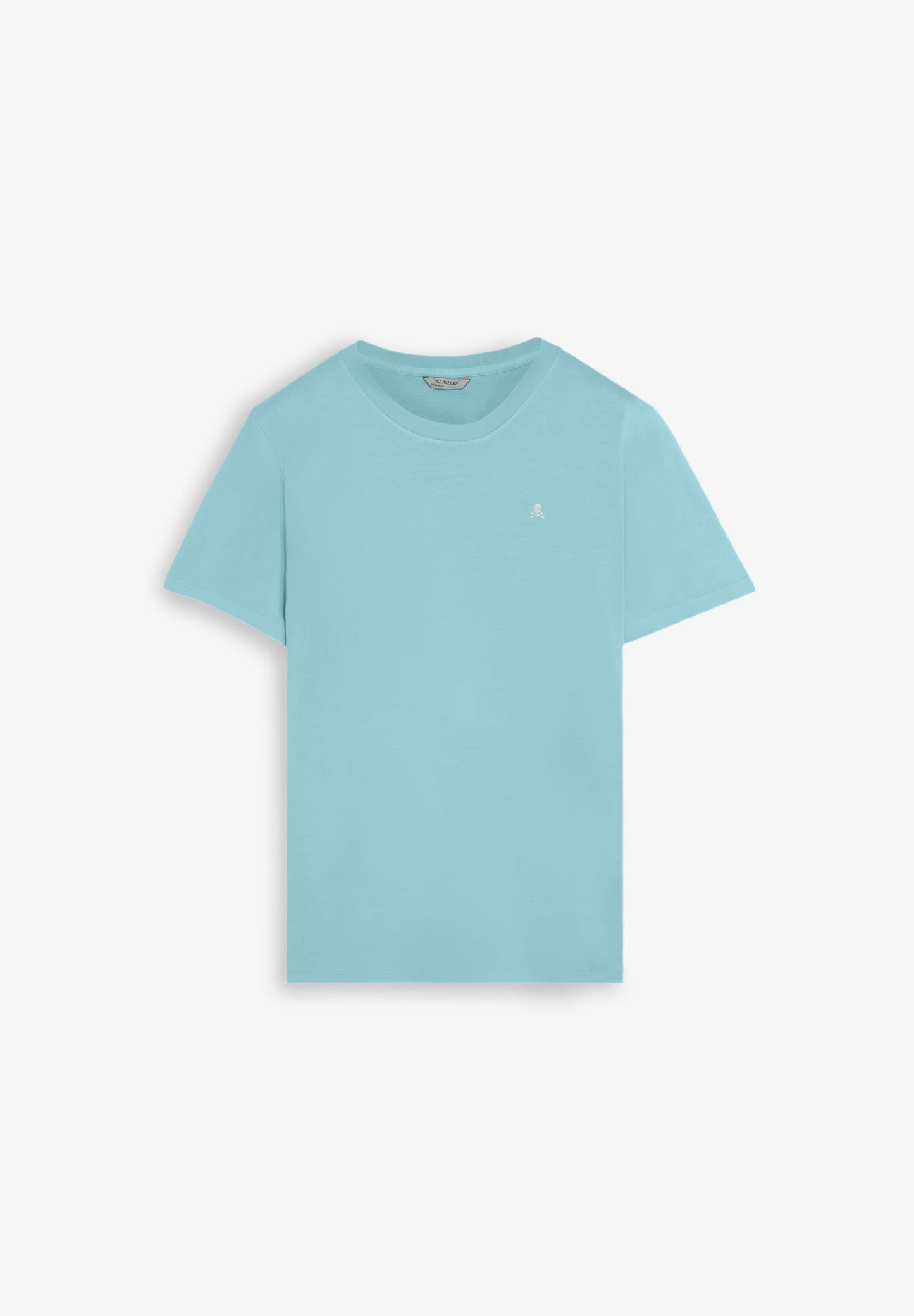 T-SHIRT BORDADA COM EFEITO LAVADO