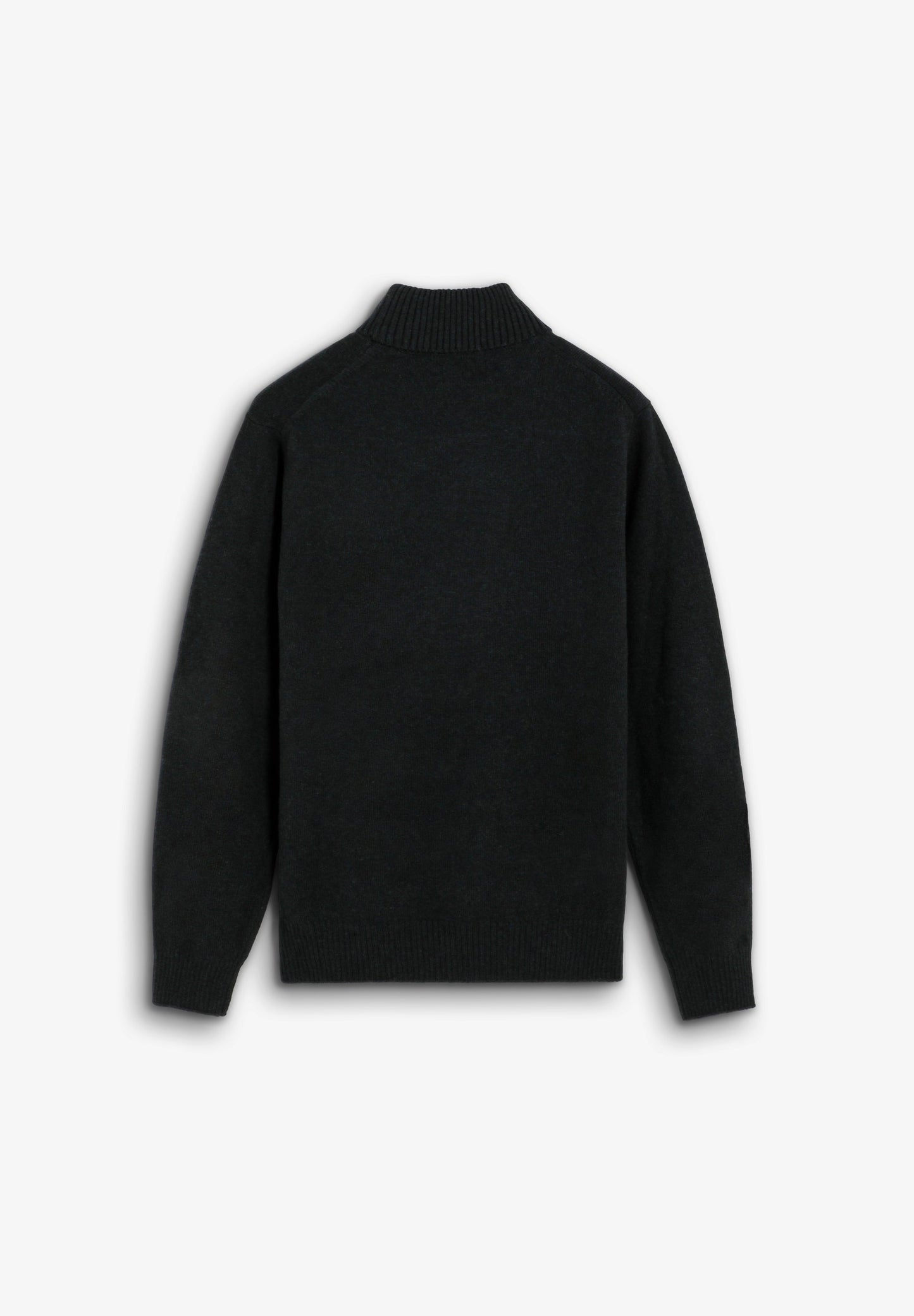 SWEATER DE MALHA COM GOLA ALTA DE LÃ