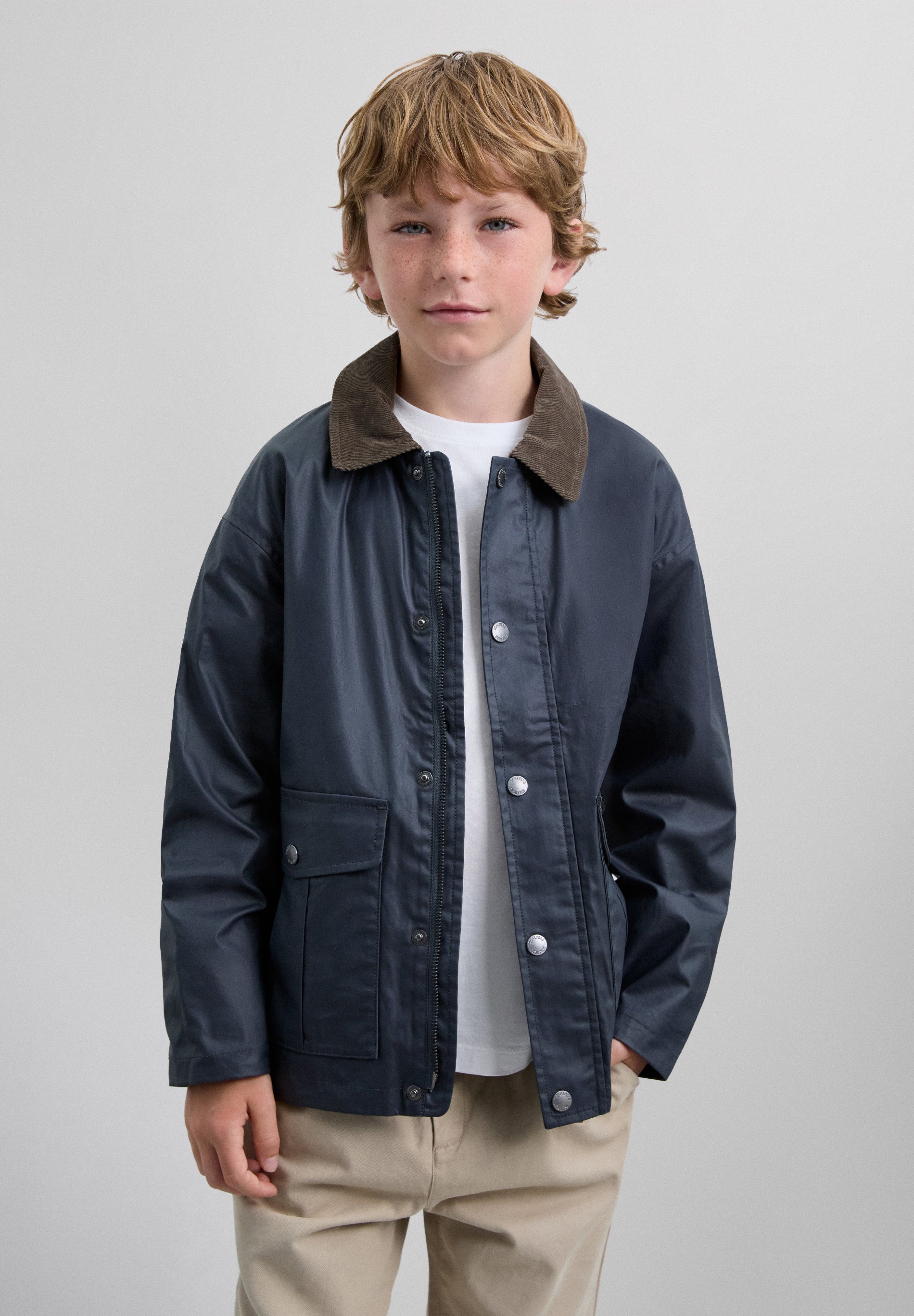 CARDIGAN COM GOLA CAMISEIRO