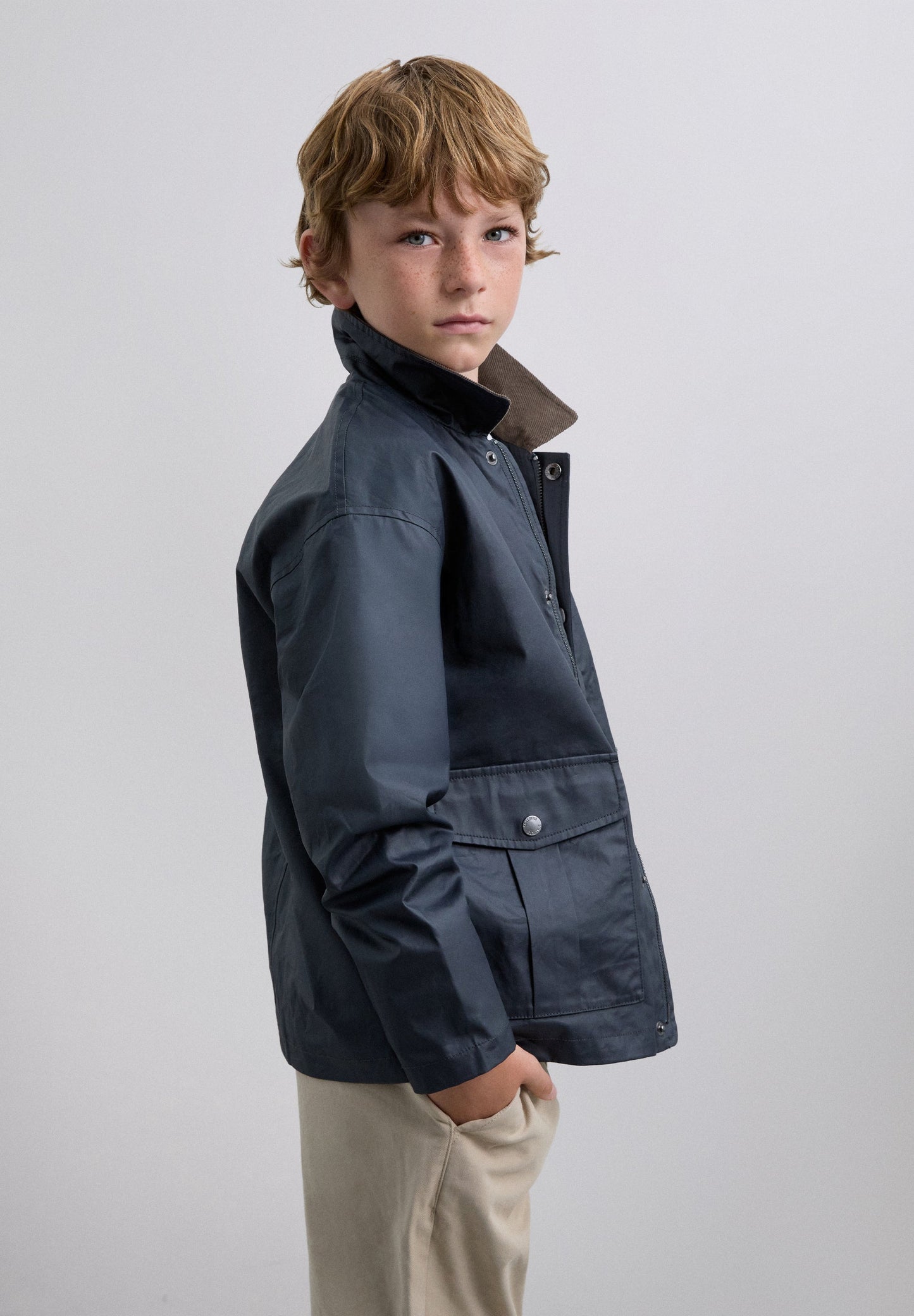 CARDIGAN COM GOLA CAMISEIRO