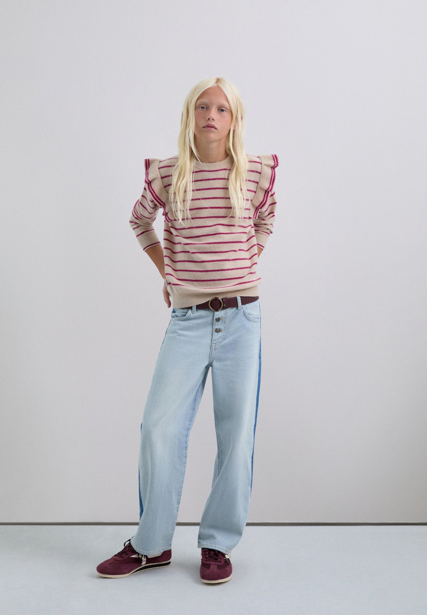 SWEATER DE LÃ COM SKULL