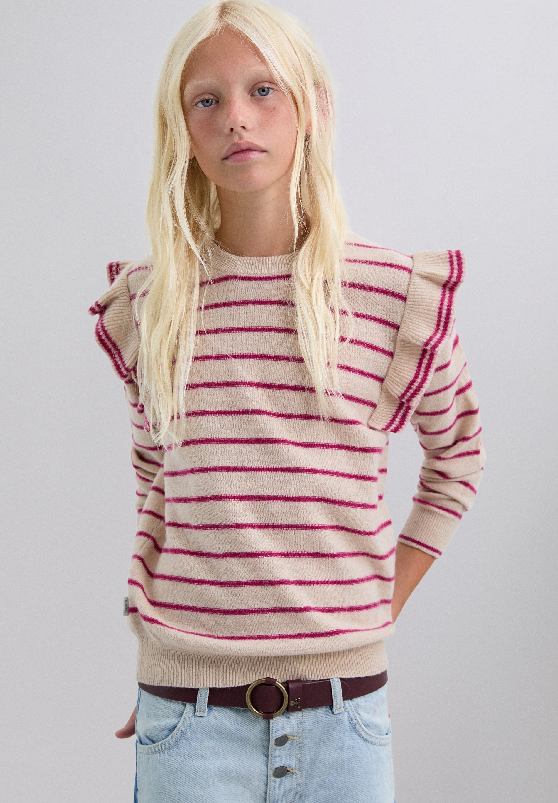 SWEATER DE LÃ COM SKULL