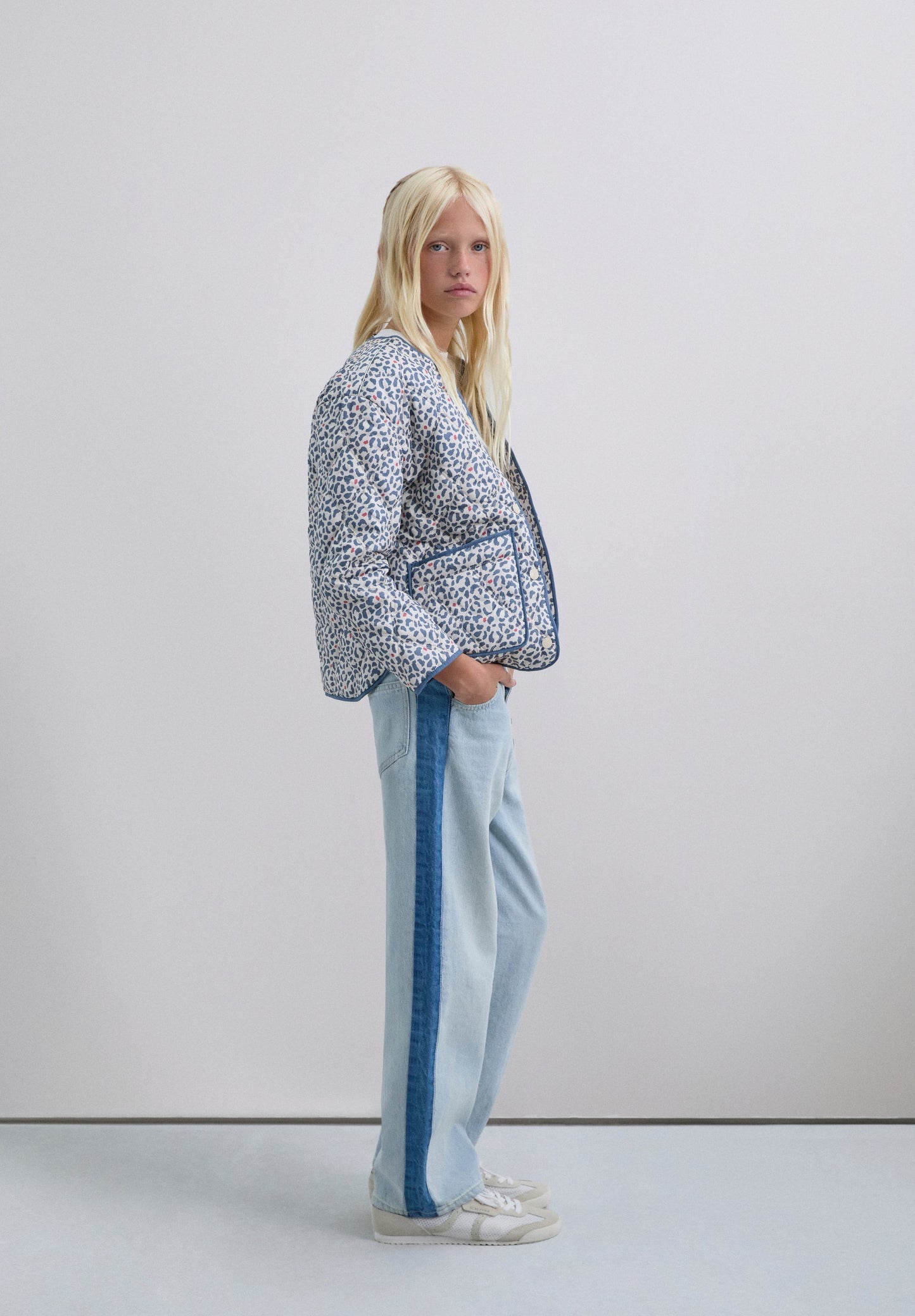 CARDIGAN ACOLCHOADO COM ESTAMPADO ANIMAL