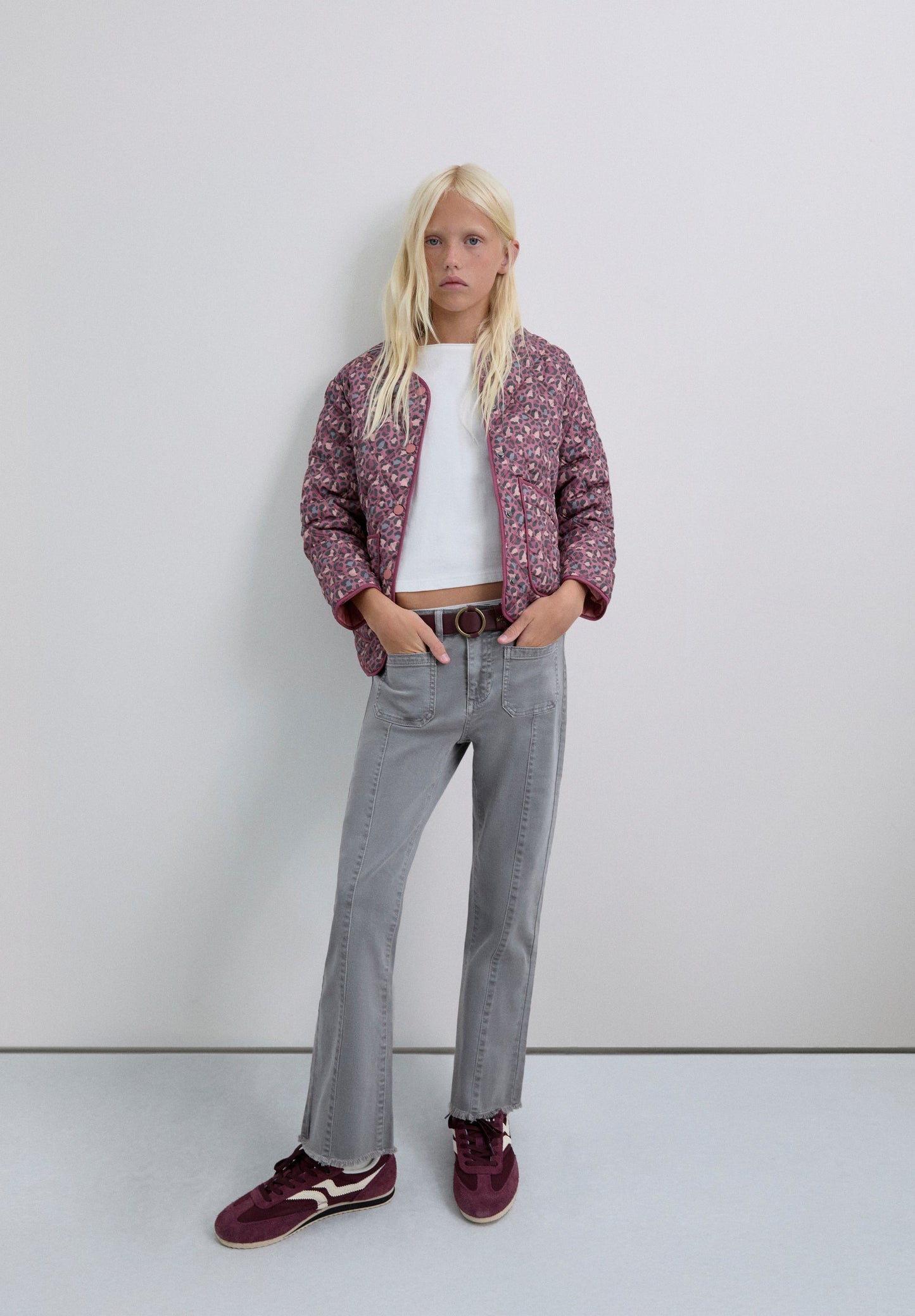 CHAQUETA ACOLCHADA ANIMAL PRINT