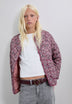 CARDIGAN ACOLCHOADO COM ESTAMPADO ANIMAL