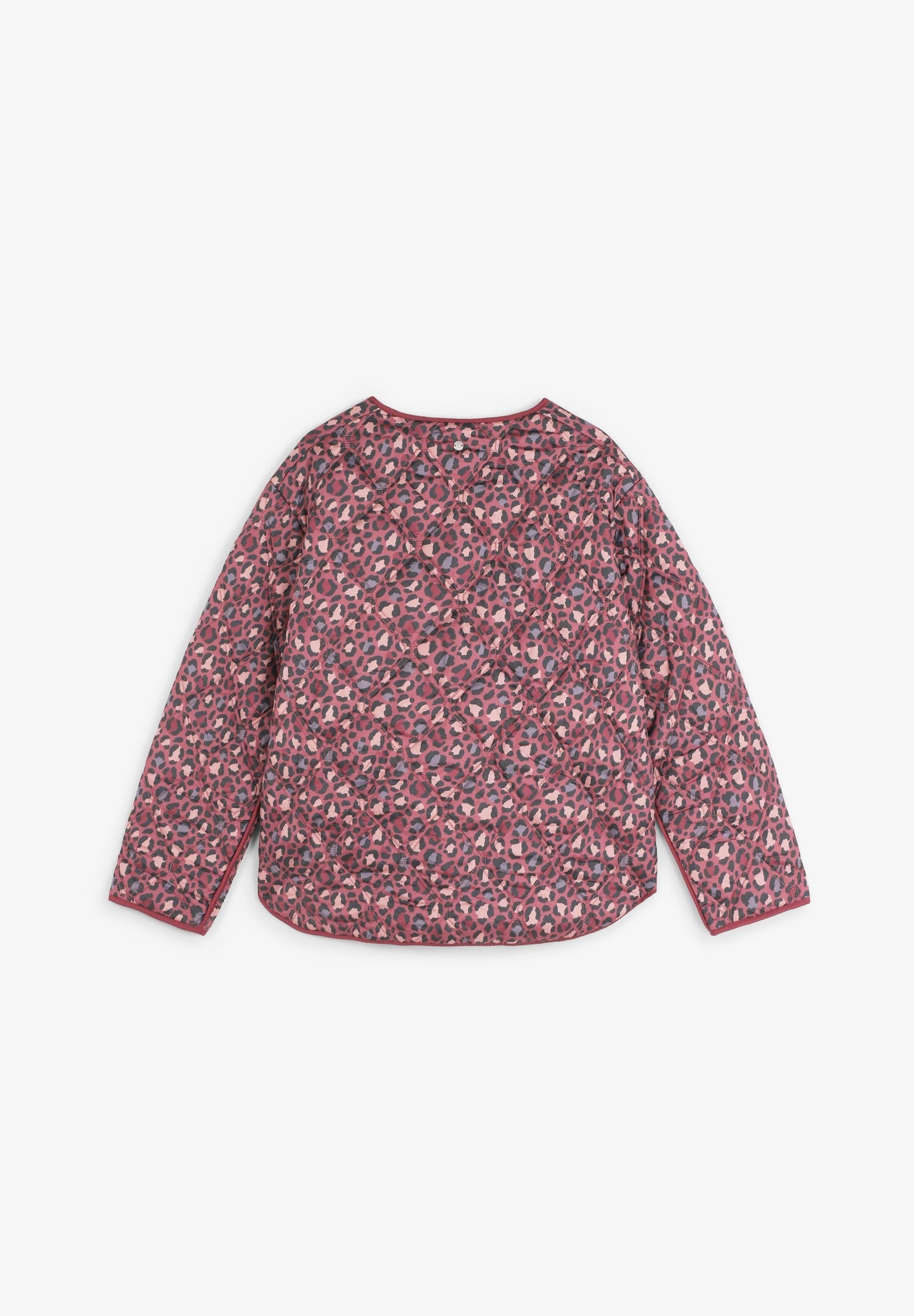 CARDIGAN ACOLCHOADO COM ESTAMPADO ANIMAL