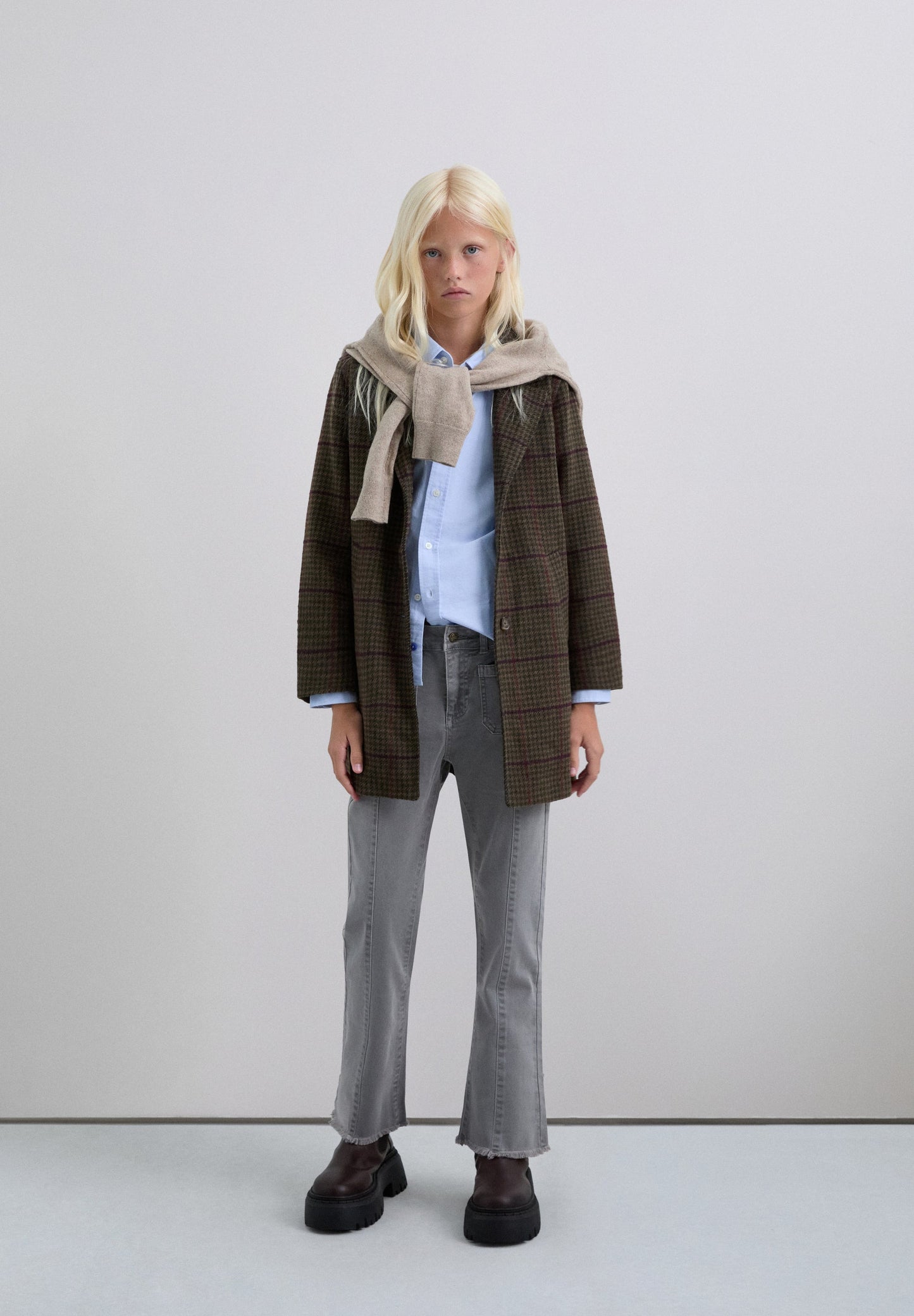 CASACO DE PANO XADREZ