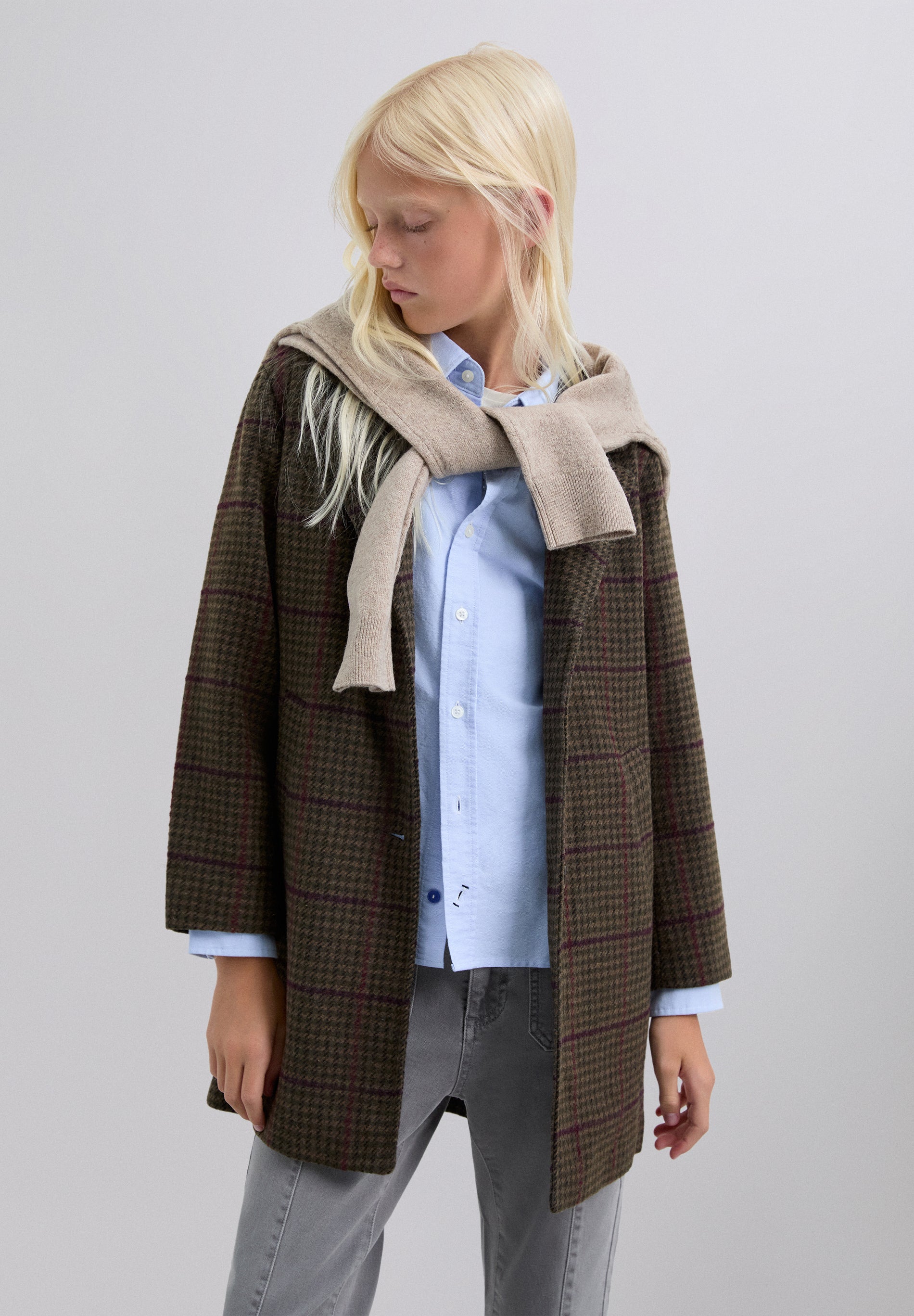 CASACO DE PANO XADREZ