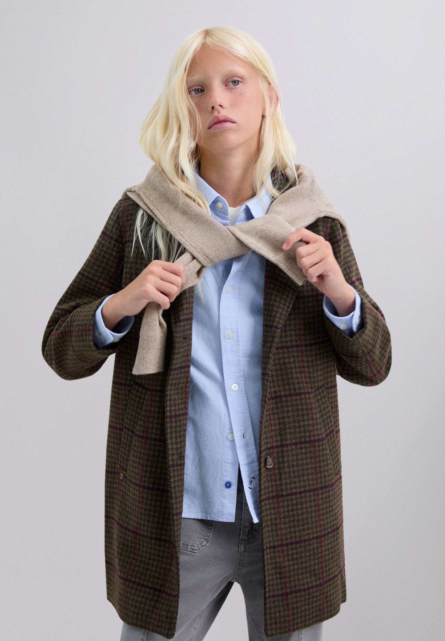 CASACO DE PANO XADREZ