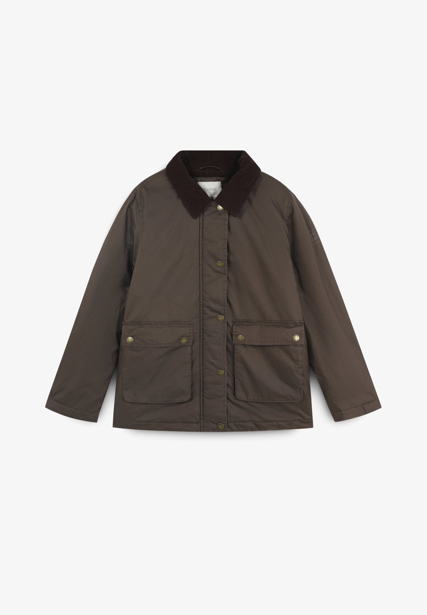 BLUSÃO COM GOLA EM CONTRASTE