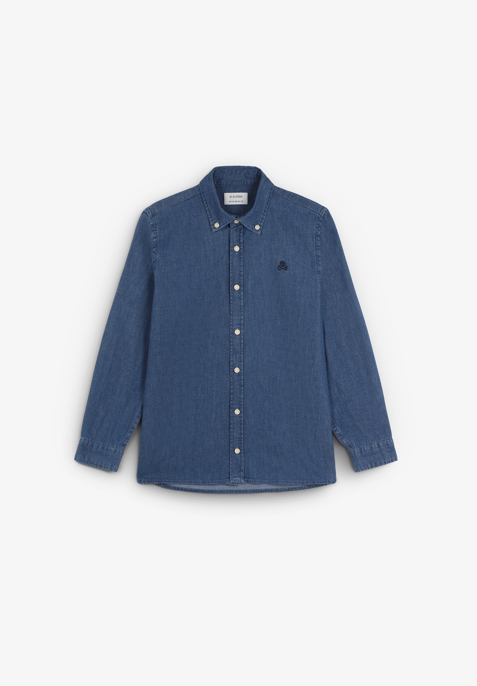 CAMISA DENIM LOGO
