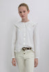 CAMISA COM GOLA BORDADA