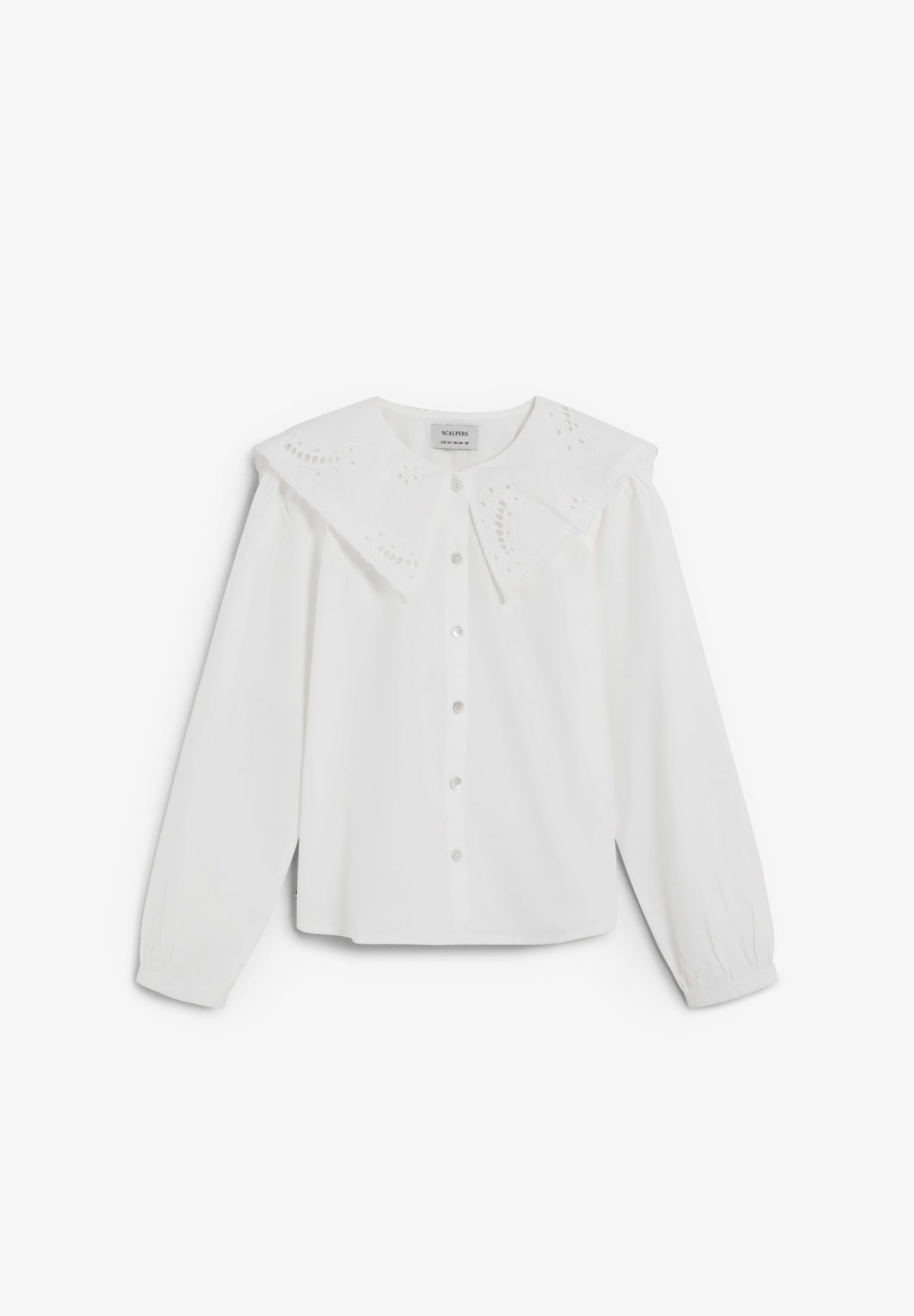 CAMISA COM GOLA BORDADA