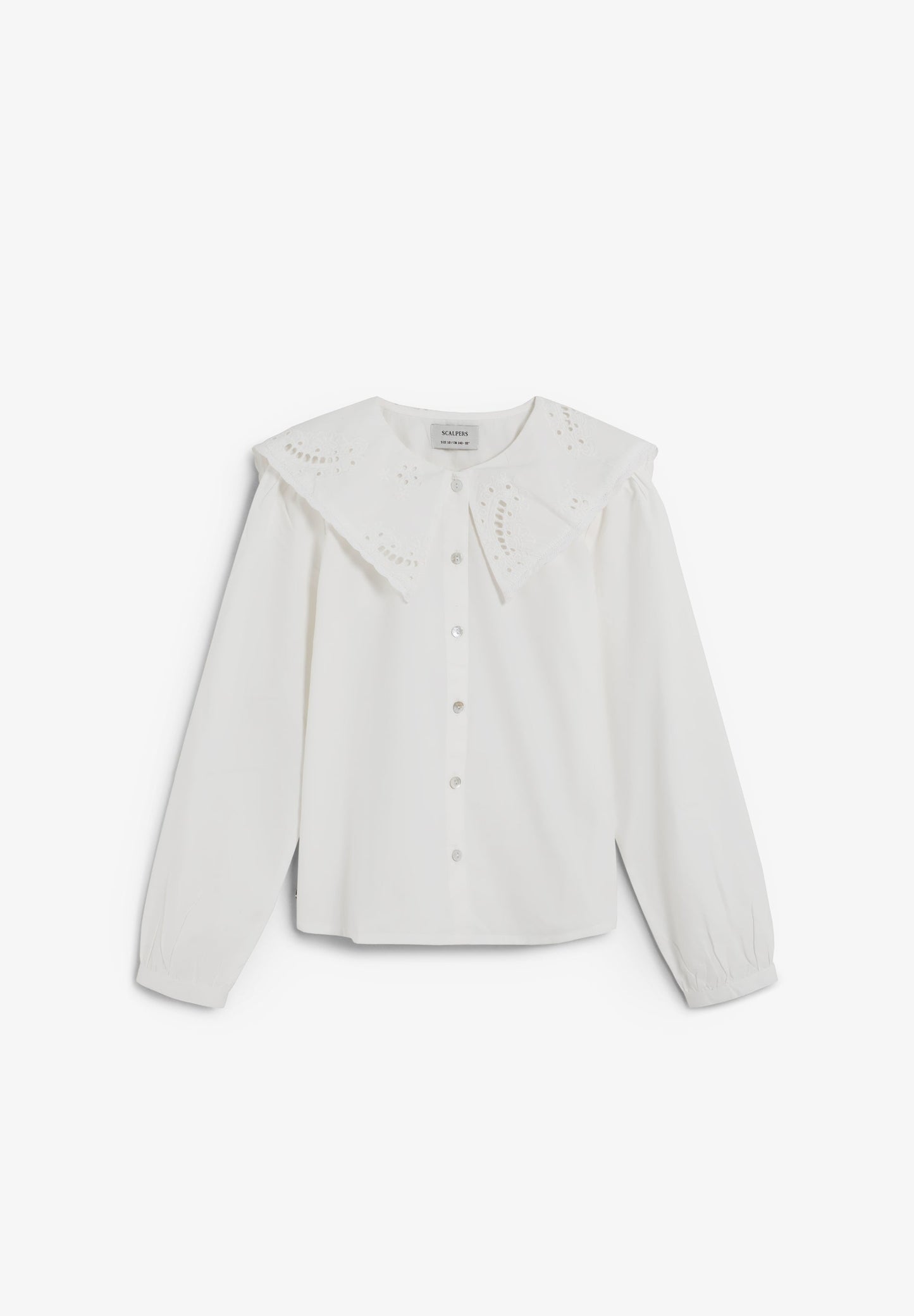 CAMISA COM GOLA BORDADA