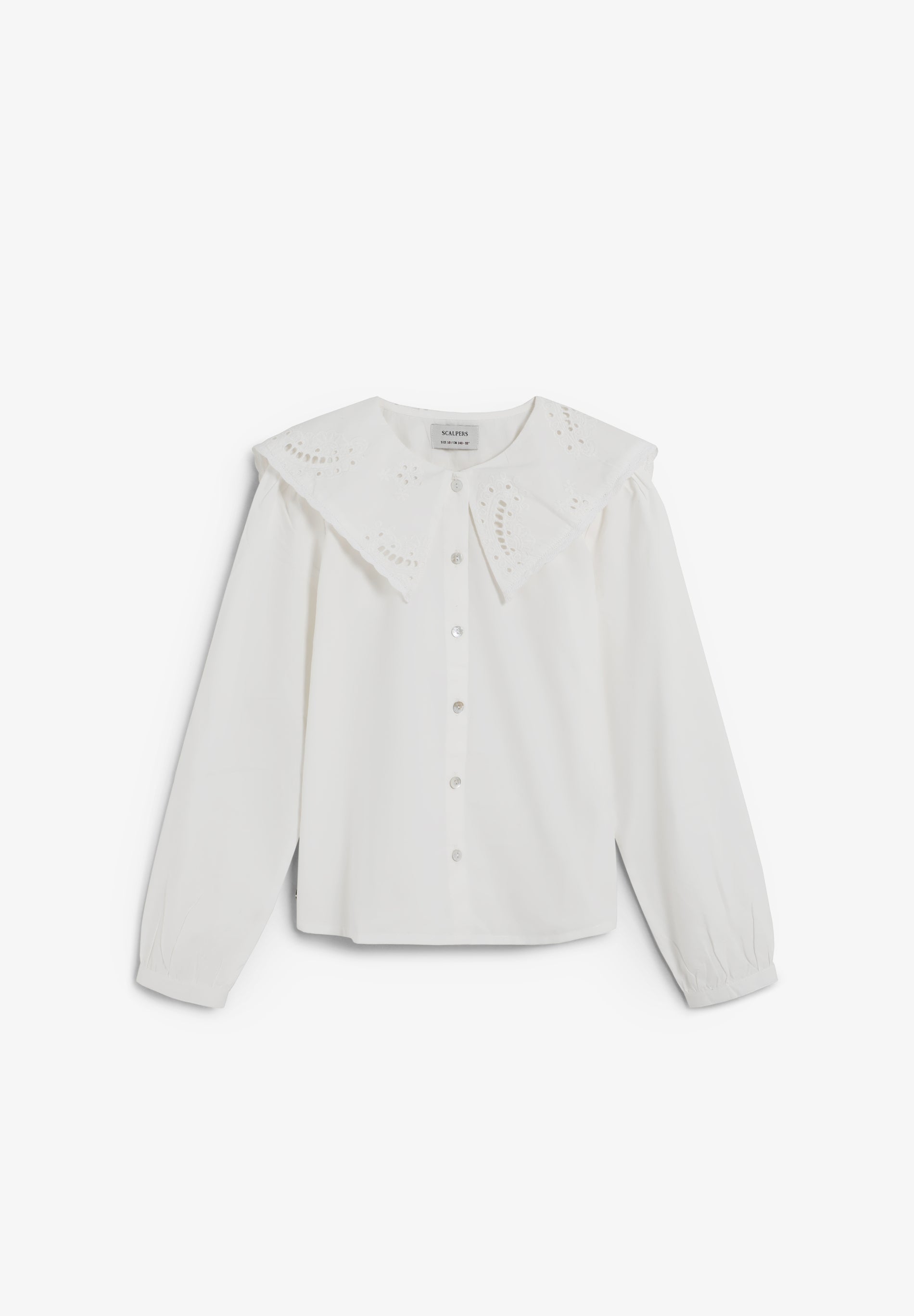 CAMISA COM GOLA BORDADA