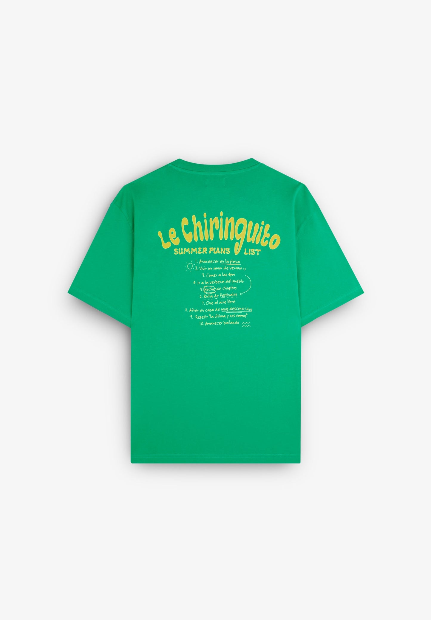 T-SHIRT COM PADRÃO ATRÁS | LE CHIRINGUITO
