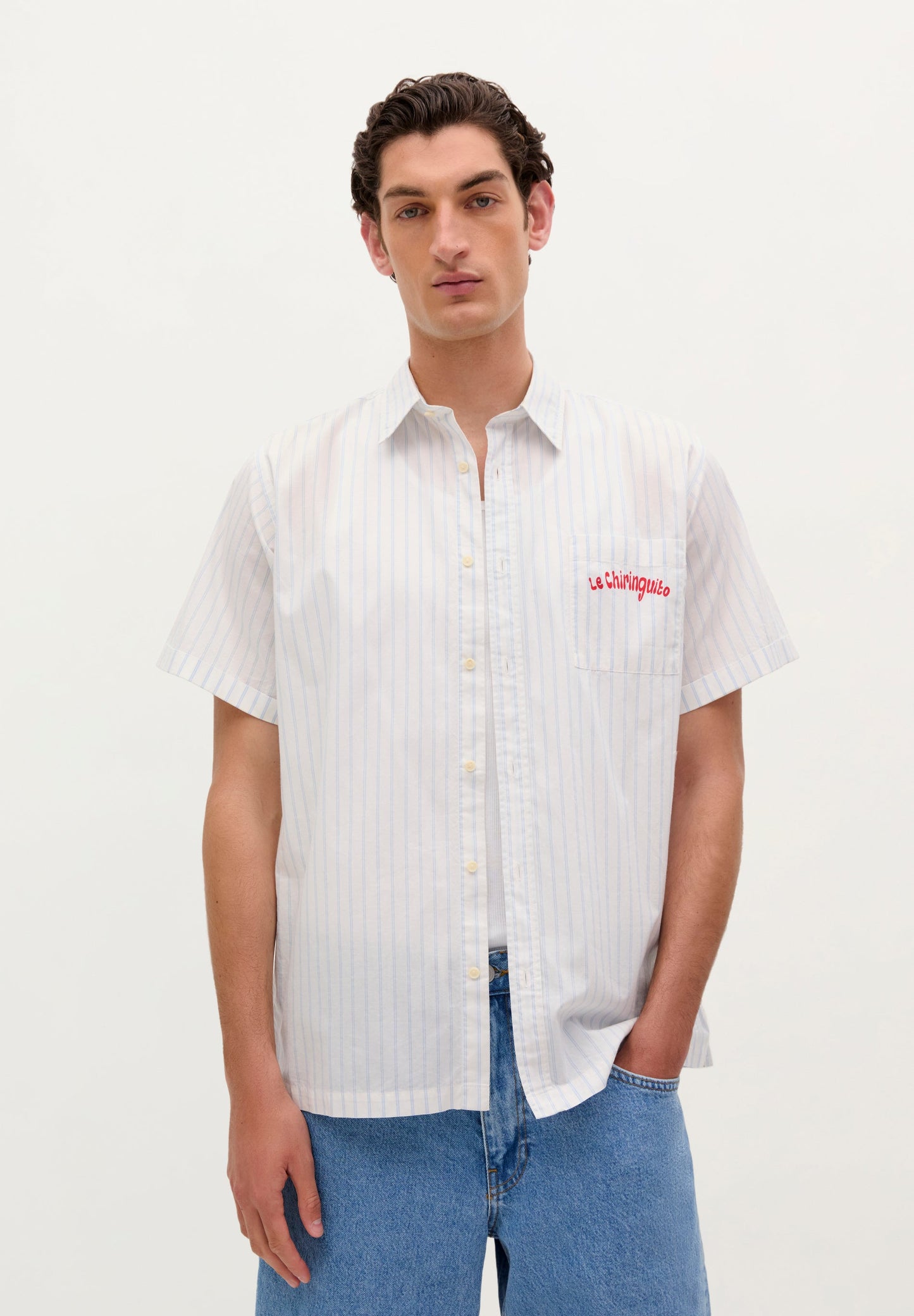 CAMISA COM PADRÃO ATRÁS | LE CHIRINGUITO