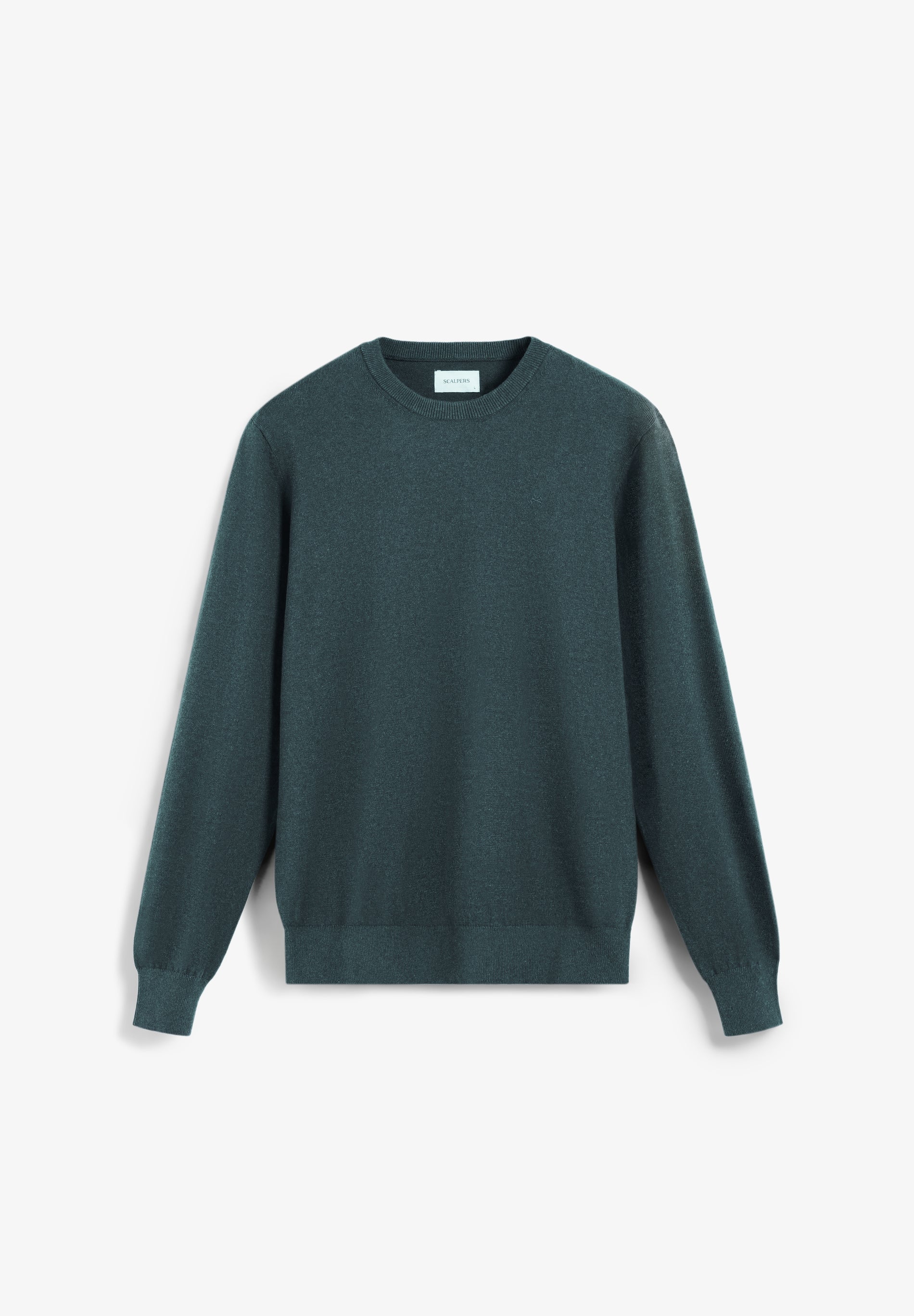SWEATER DE MALHA MANGA COMPRIDA ALGODÃO