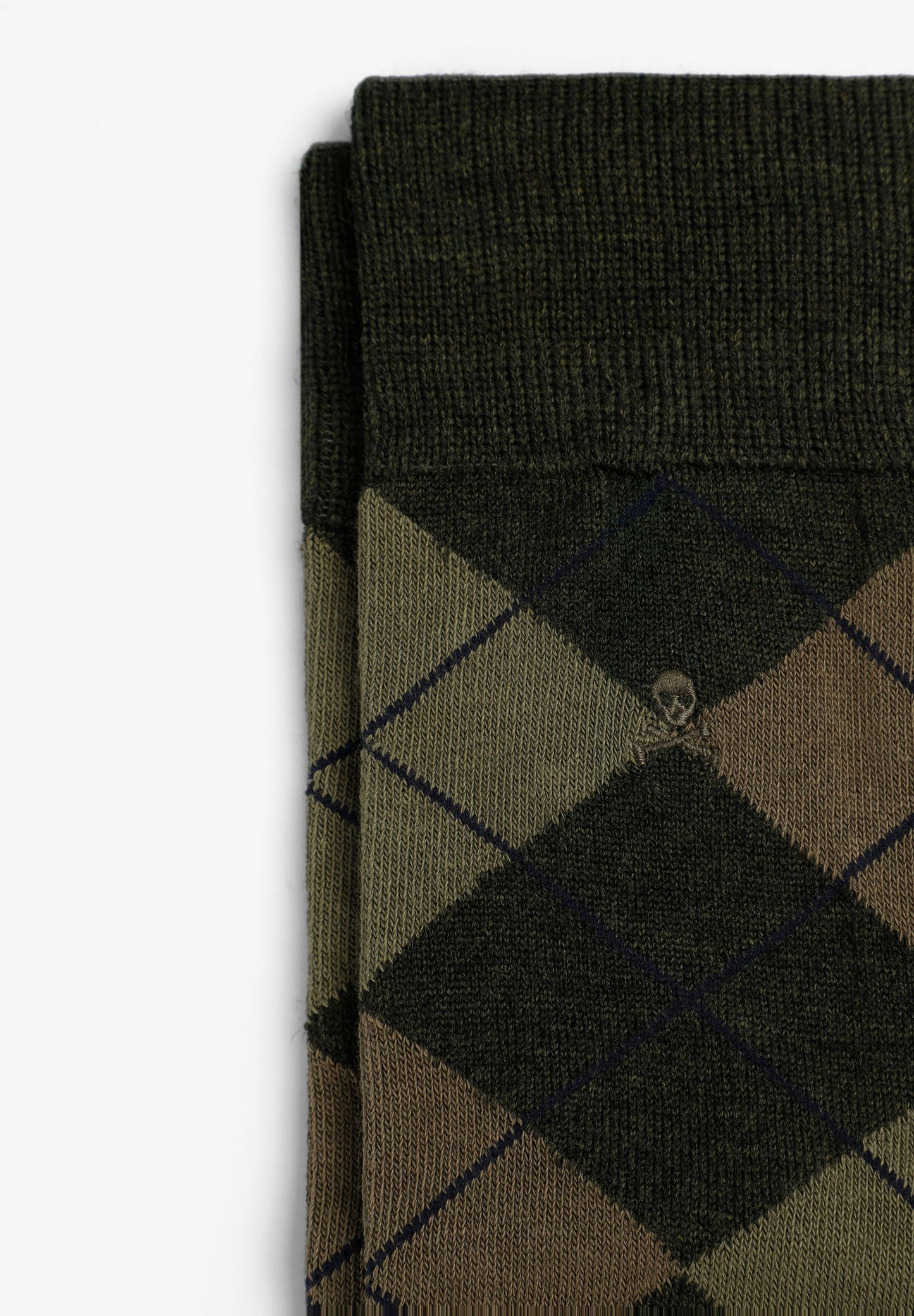 MEIAS TEXTURA DIAMANTE DE LÃ