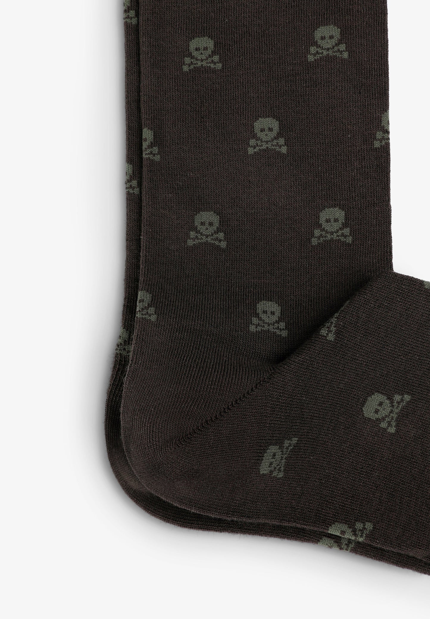 MEIAS COM PADRÃO SKULL