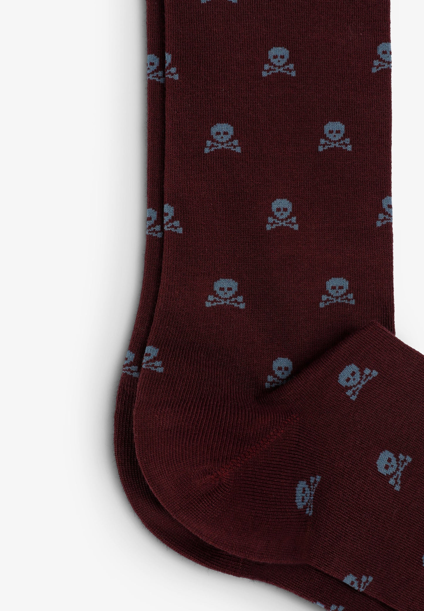 MEIAS COM PADRÃO SKULL
