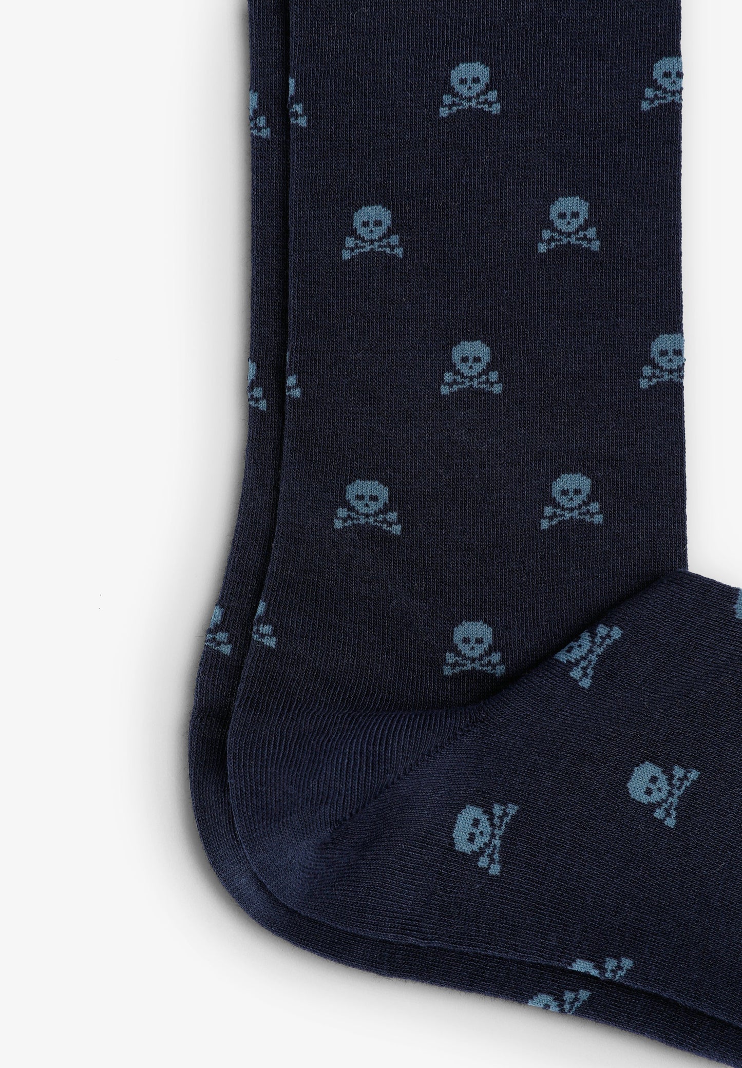MEIAS COM PADRÃO SKULL