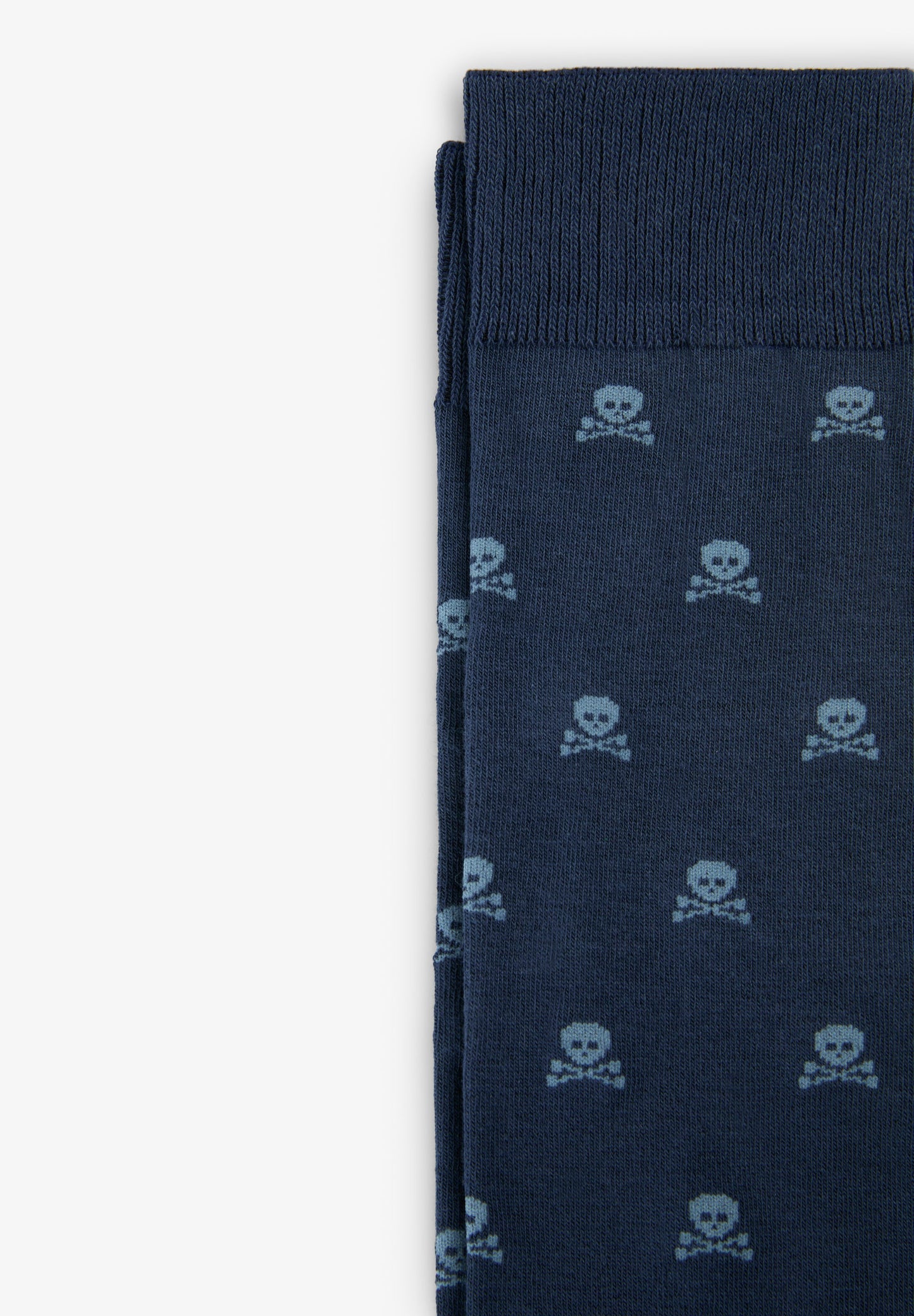 MEIAS COM PADRÃO SKULL