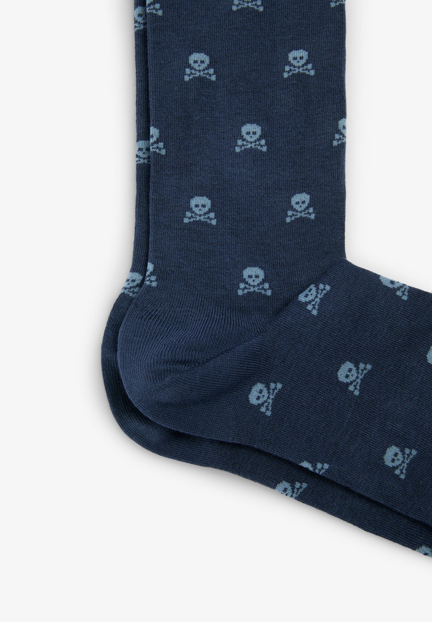 MEIAS COM PADRÃO SKULL