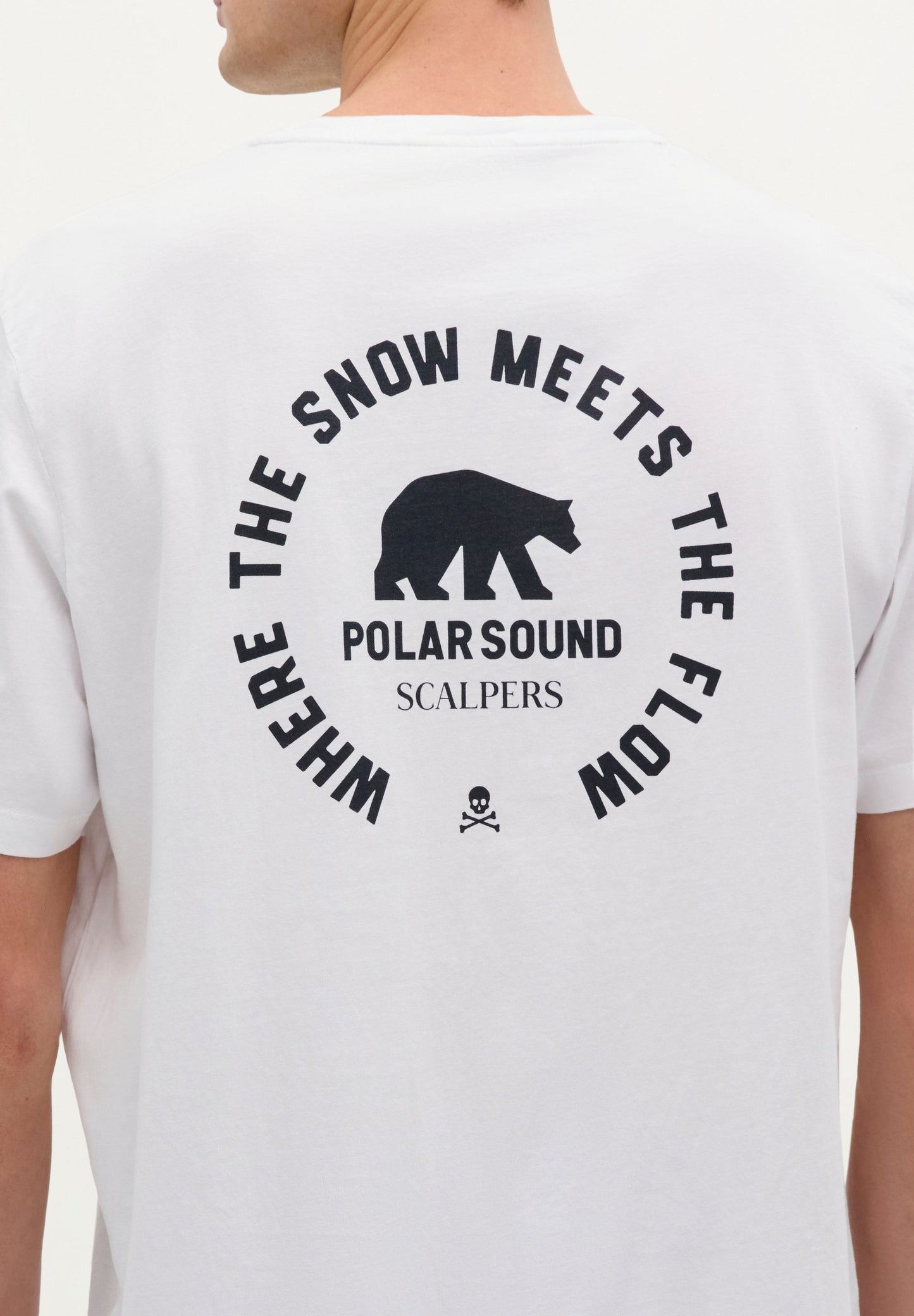 S X POLAR PRINT TEE