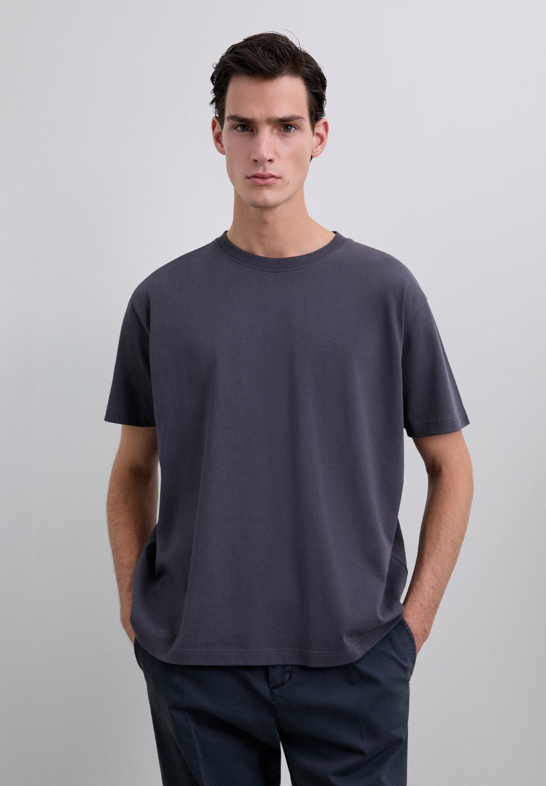 T-SHIRT HEAVY WEIGHT DE ALGODÃO