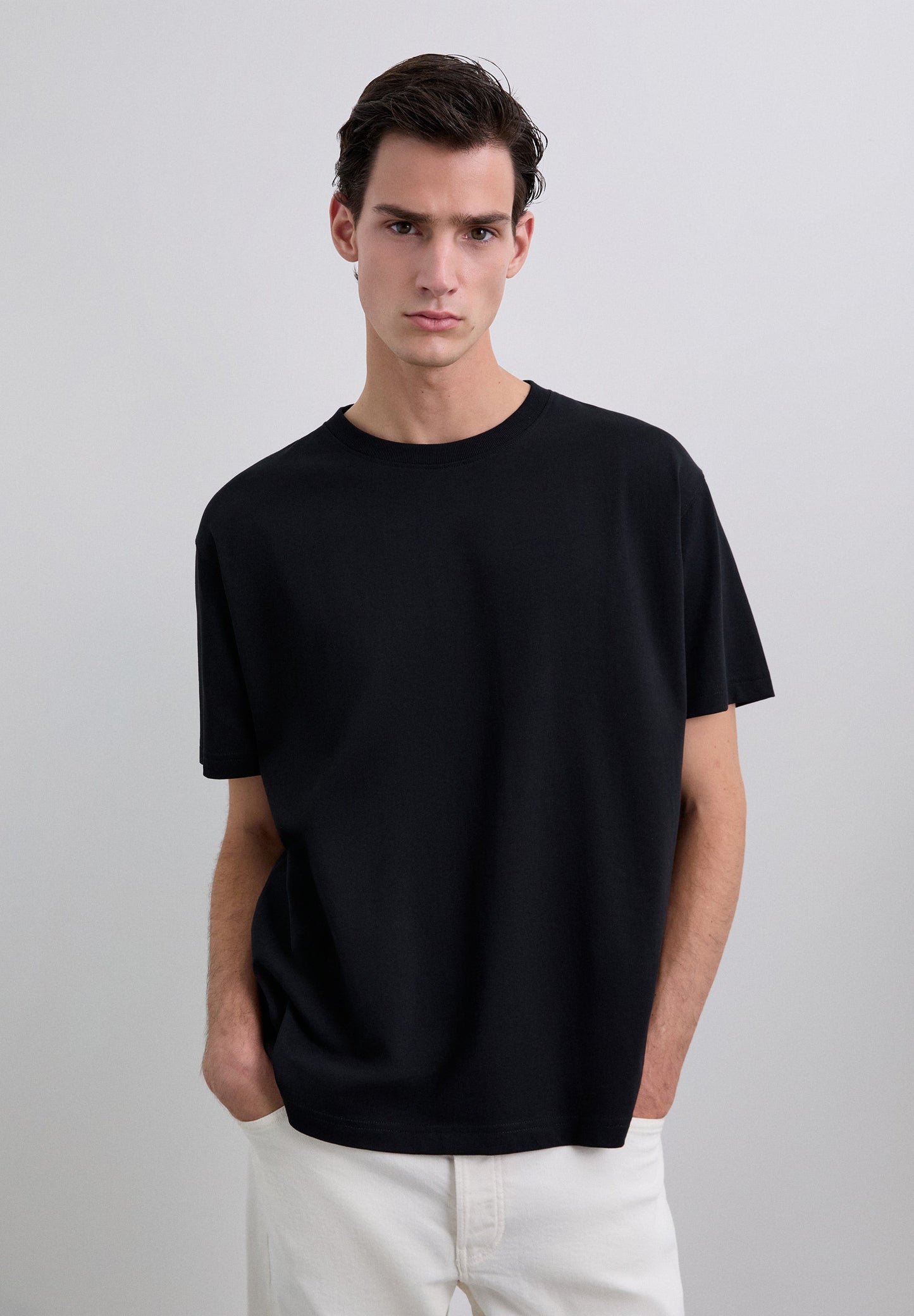 T-SHIRT HEAVY WEIGHT DE ALGODÃO