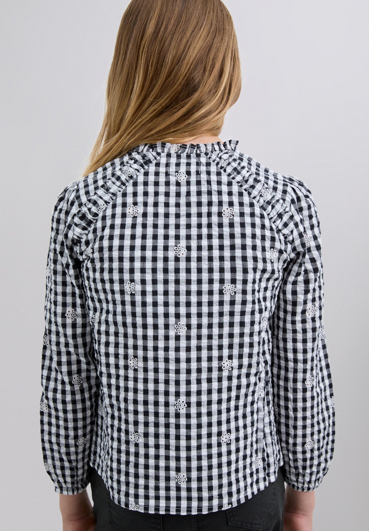 CAMISA QUADRADOS LAÇO