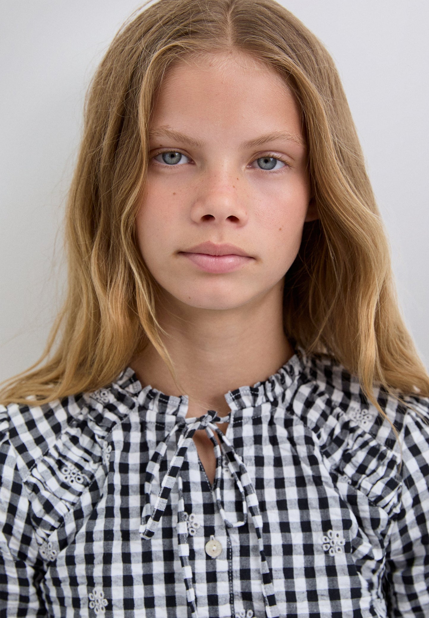 CAMISA QUADRADOS LAÇO