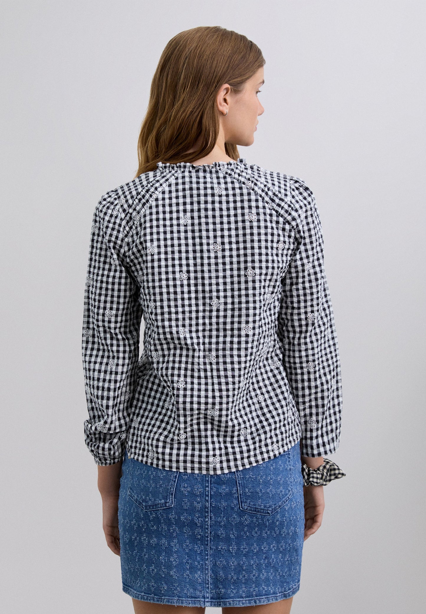 CAMISA QUADRADOS LAÇO