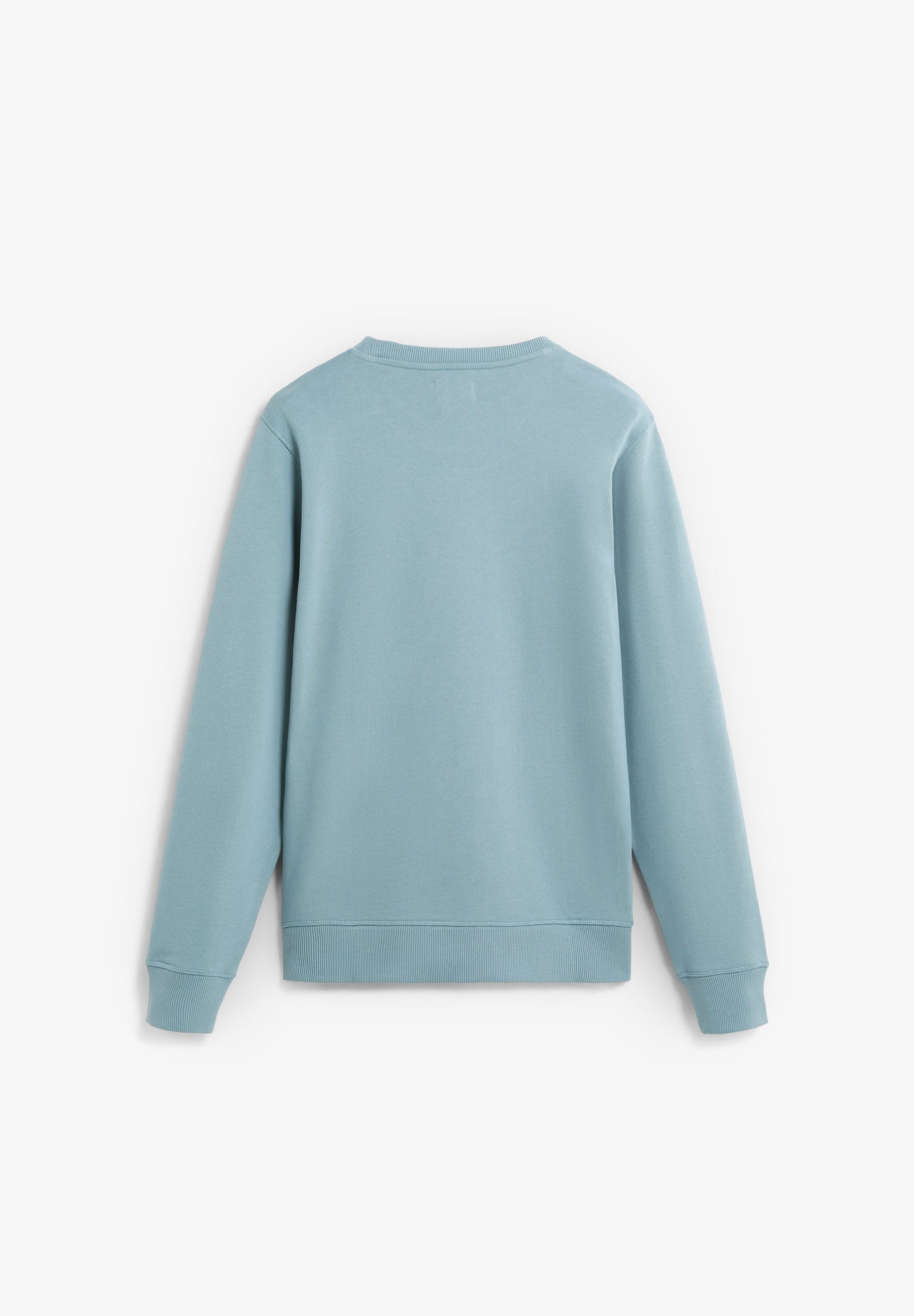 SWEATSHIRT BORDADA CONTRASTE ALGODÃO