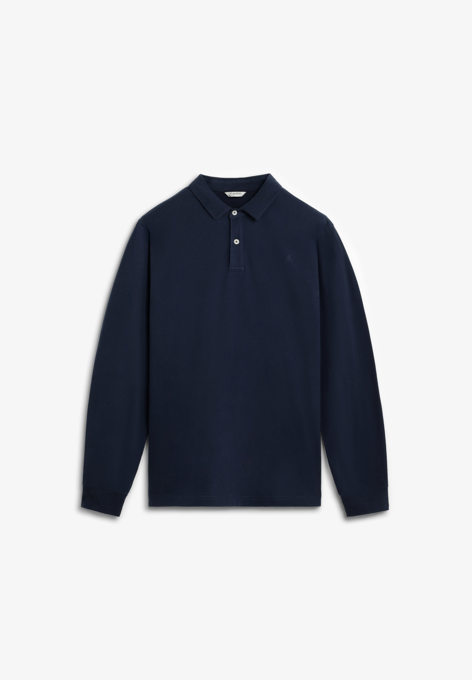 CAMISA POLO MANGA COMPRIDA ALGODÃO