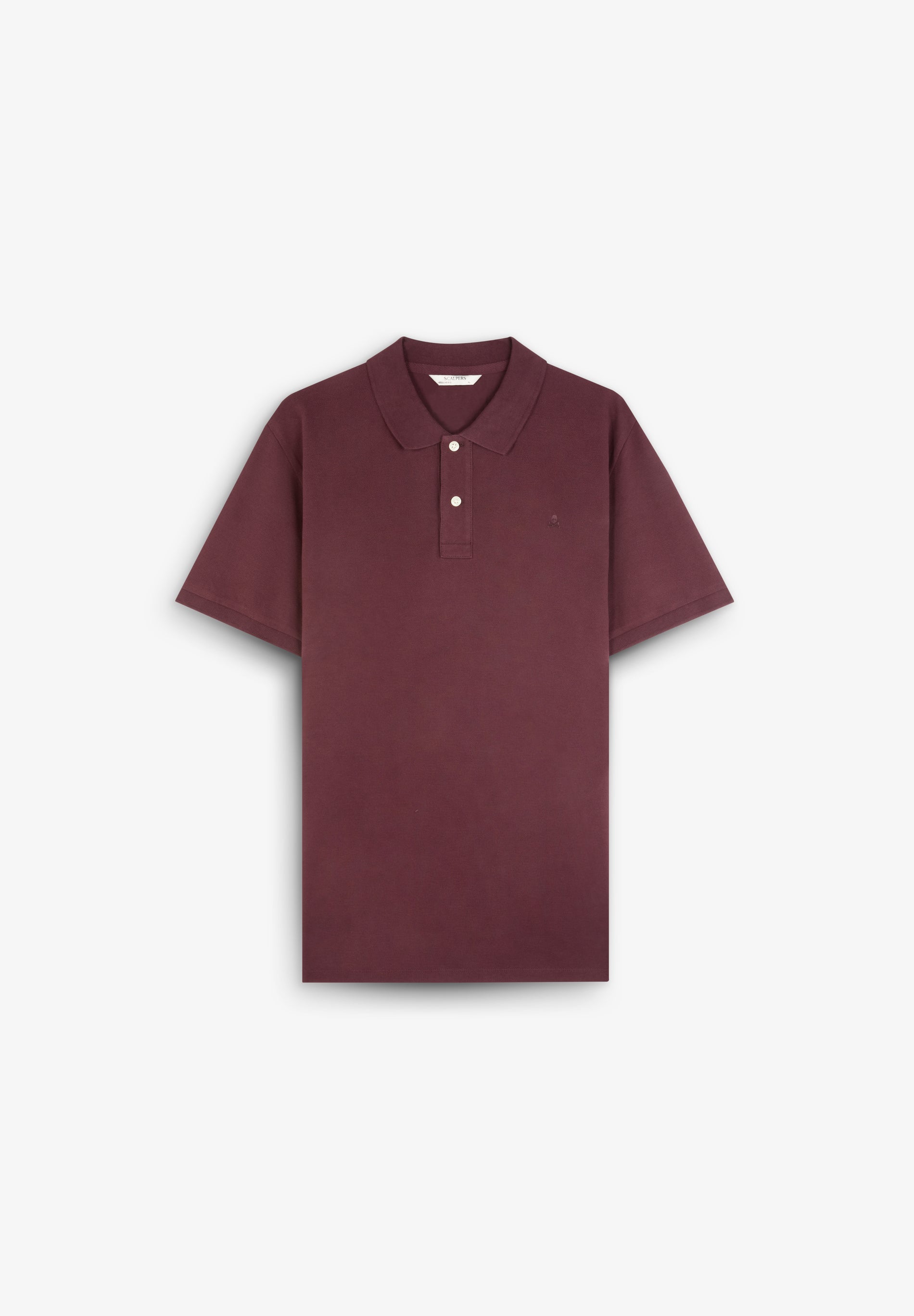 CAMISA POLO BÁSICA COM SKULL