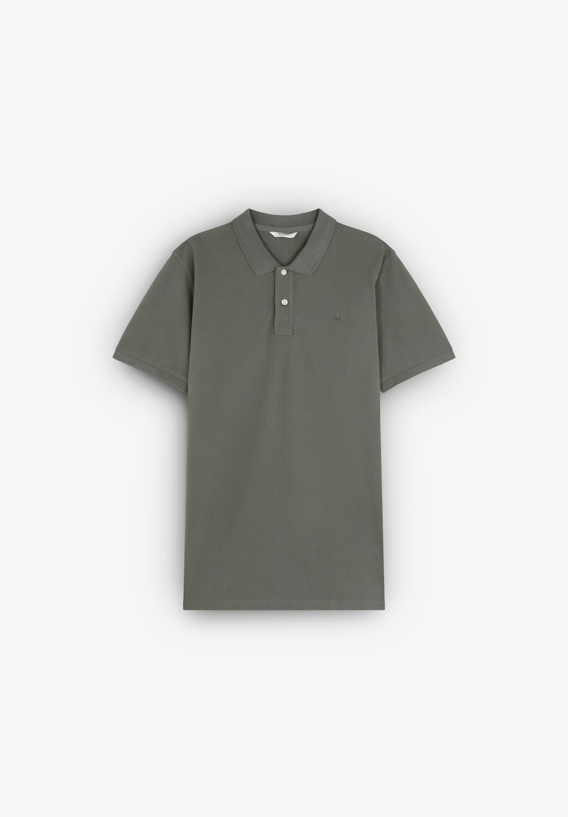 CAMISA POLO BÁSICA COM SKULL