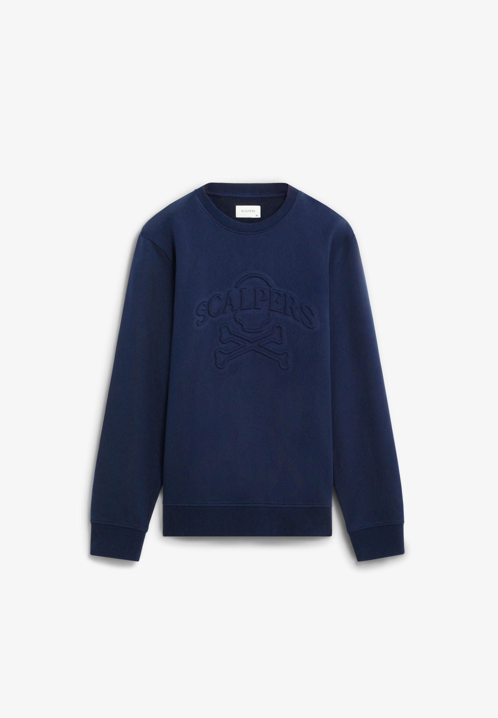 SWEATSHIRT COM LOGÓTIPO EM RELEVO