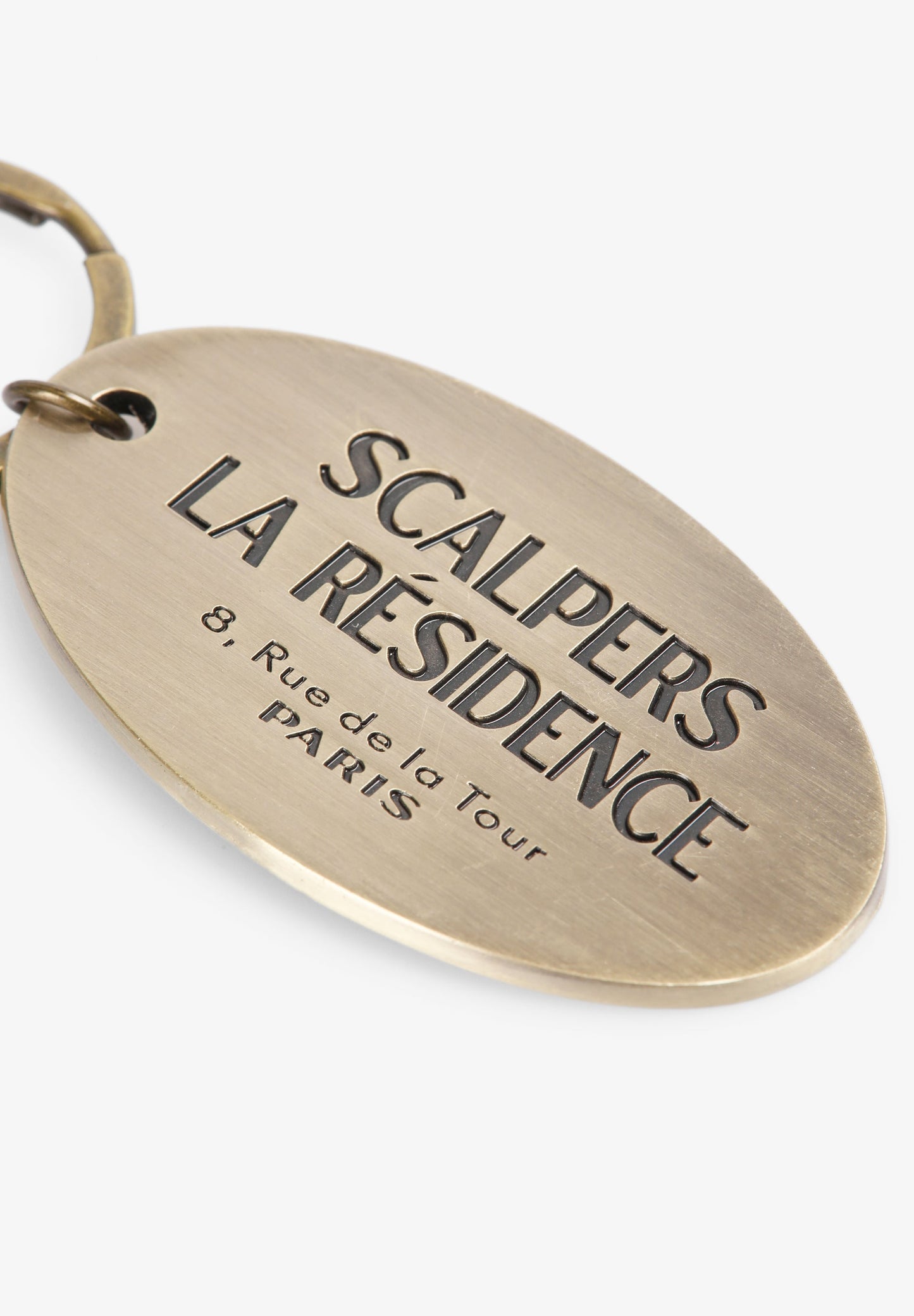SCRESIDENCE METAL KEYCHAIN