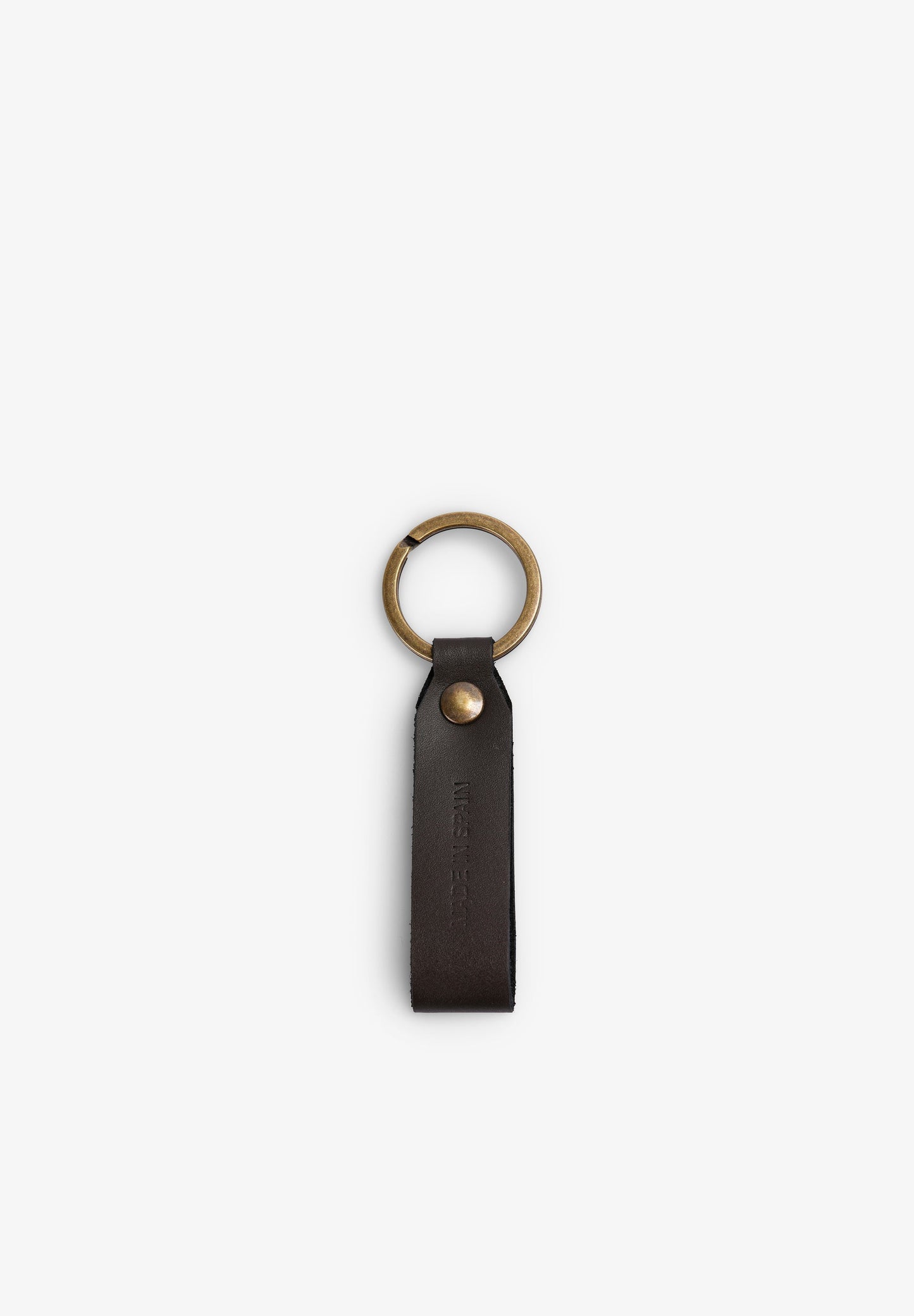 SCLEATHER METAL KEYCHAIN