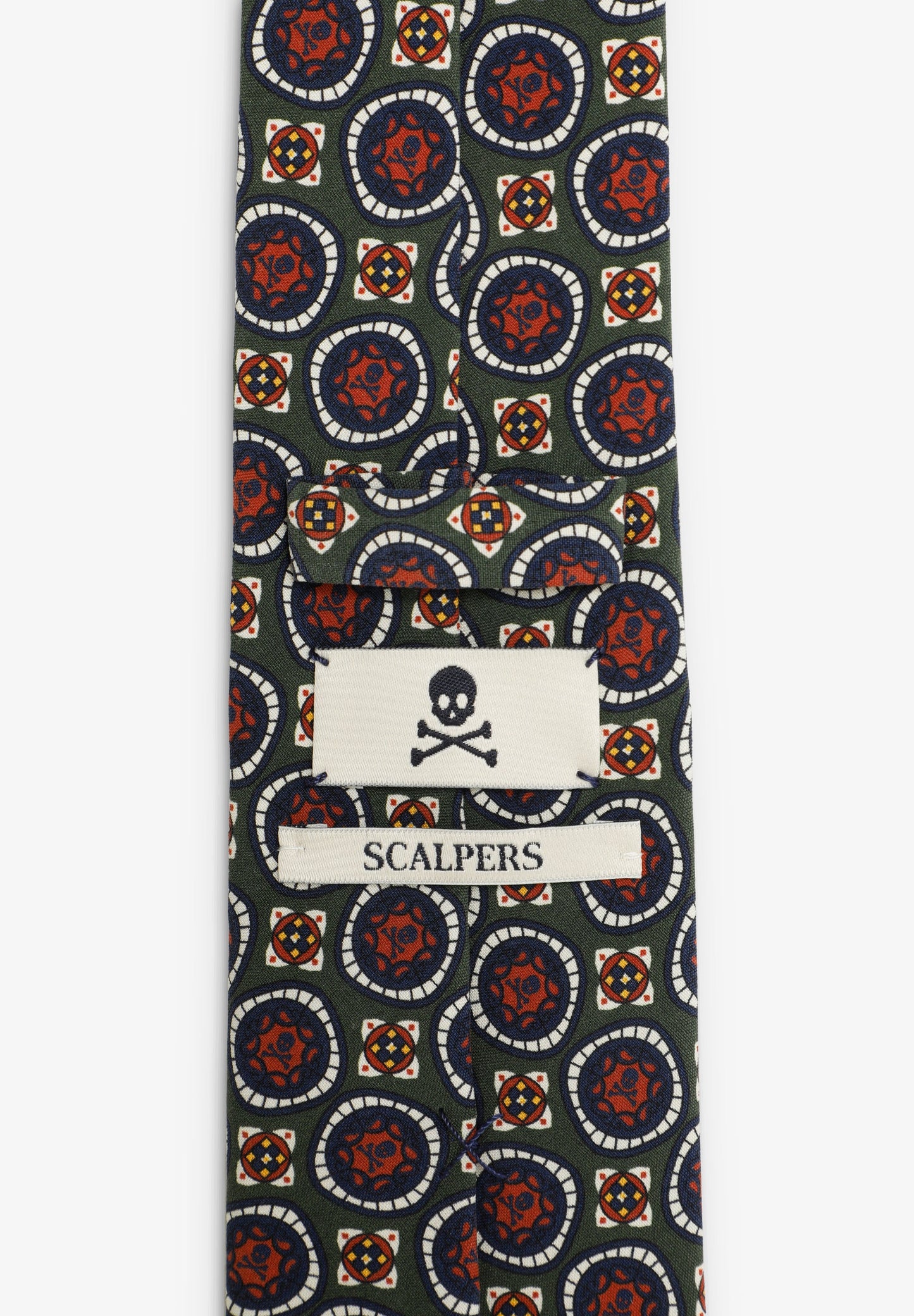 SCSKULL MOTIVE TIE