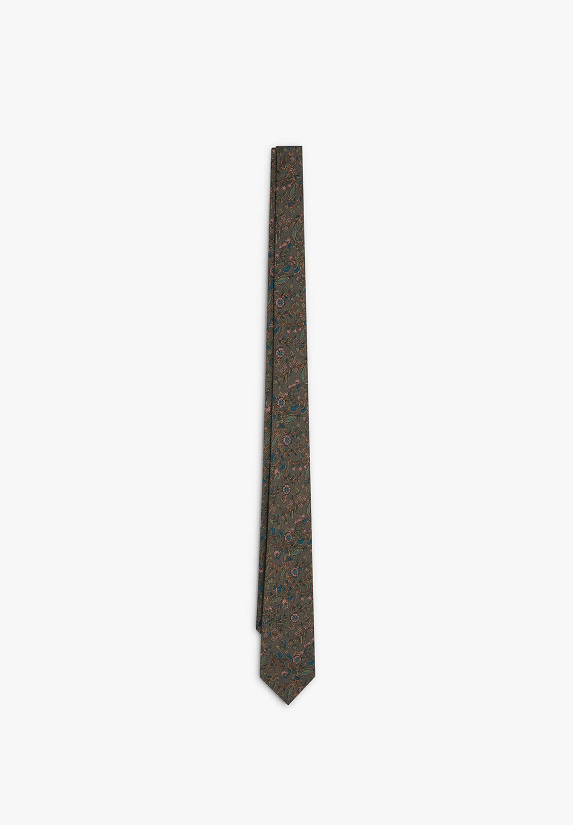 SCVINTAGE FLOWERS TIE