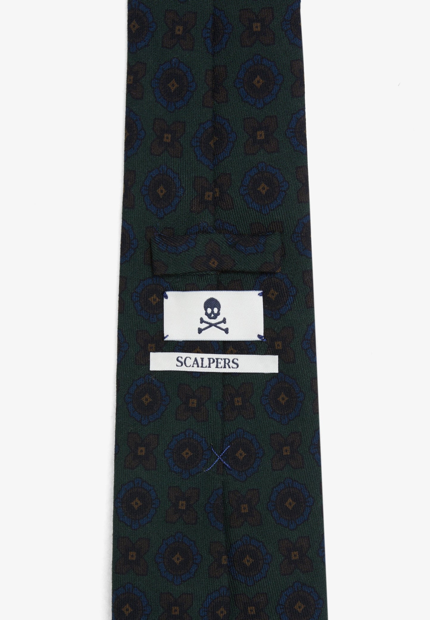 SCVINTAGE MOTIVE FLOWER TIE