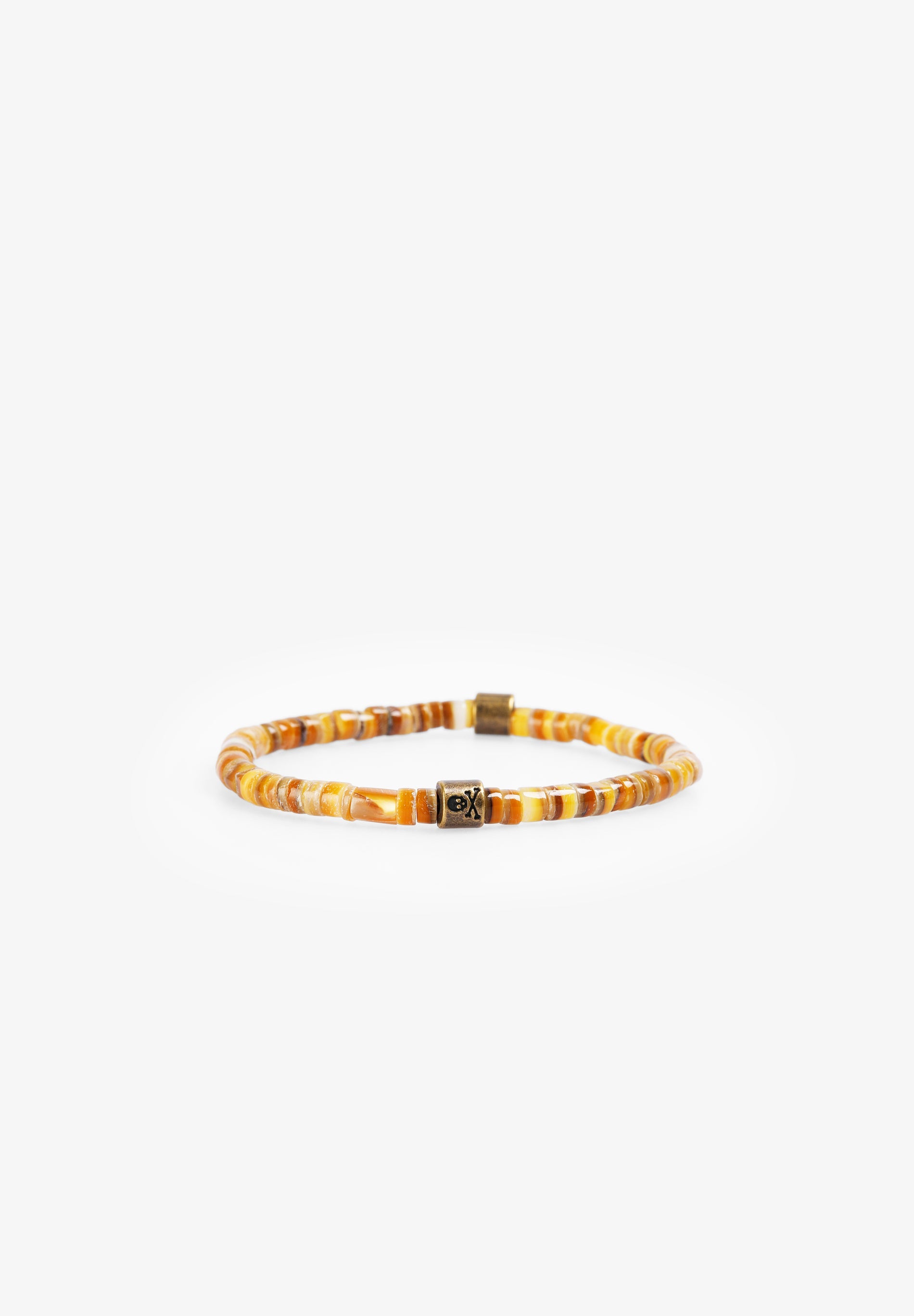 PULSEIRA PEDRA NATURAL SKULL