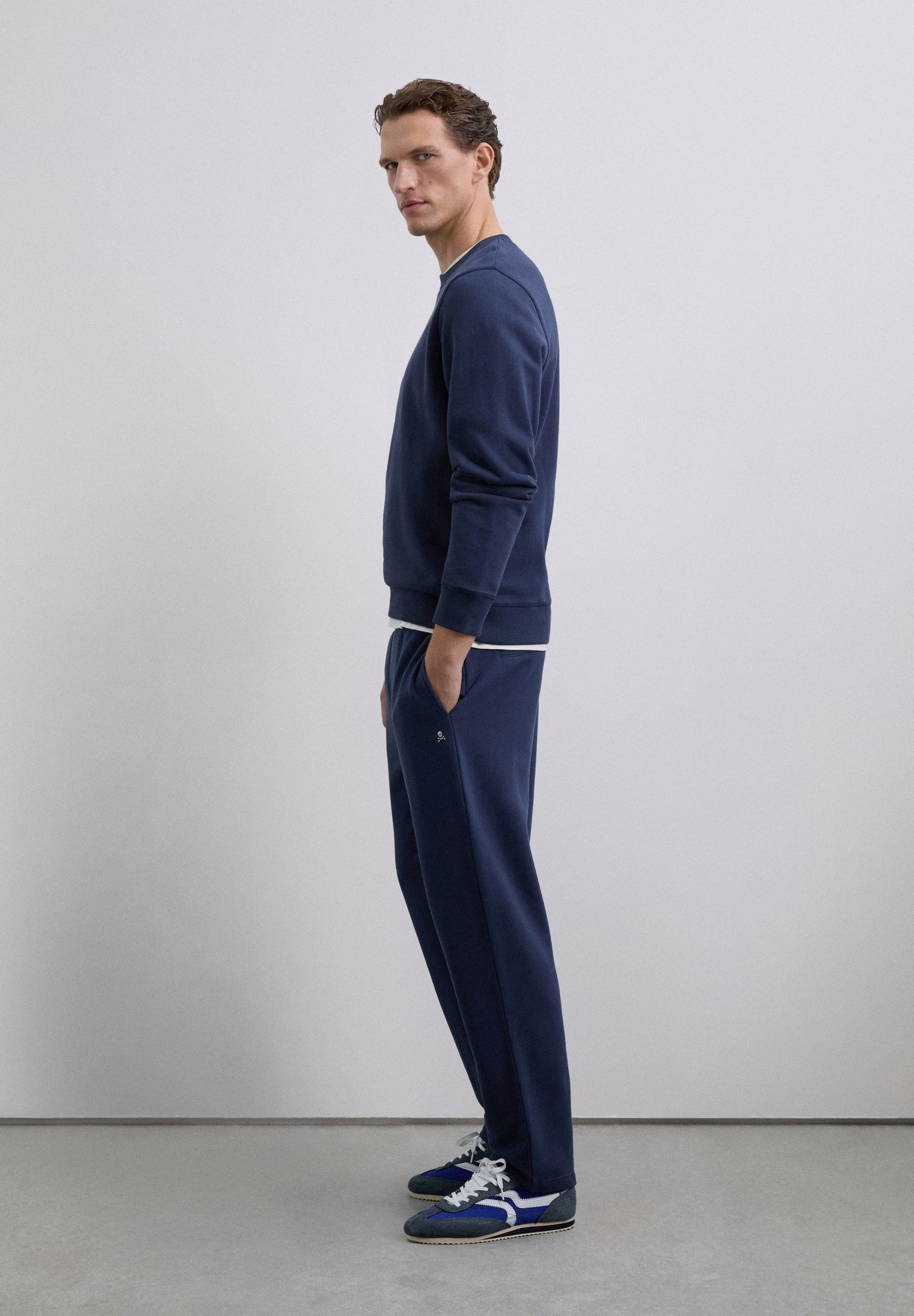 CALÇAS JOGGER RELAXED DE ALGODÃO