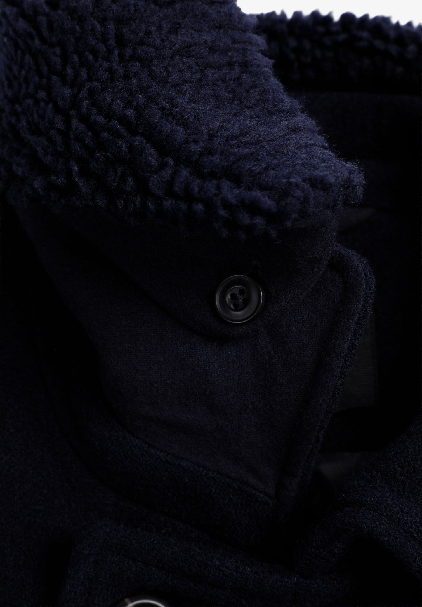 CASACO ABOTOADO CRUZADO DE LÃ