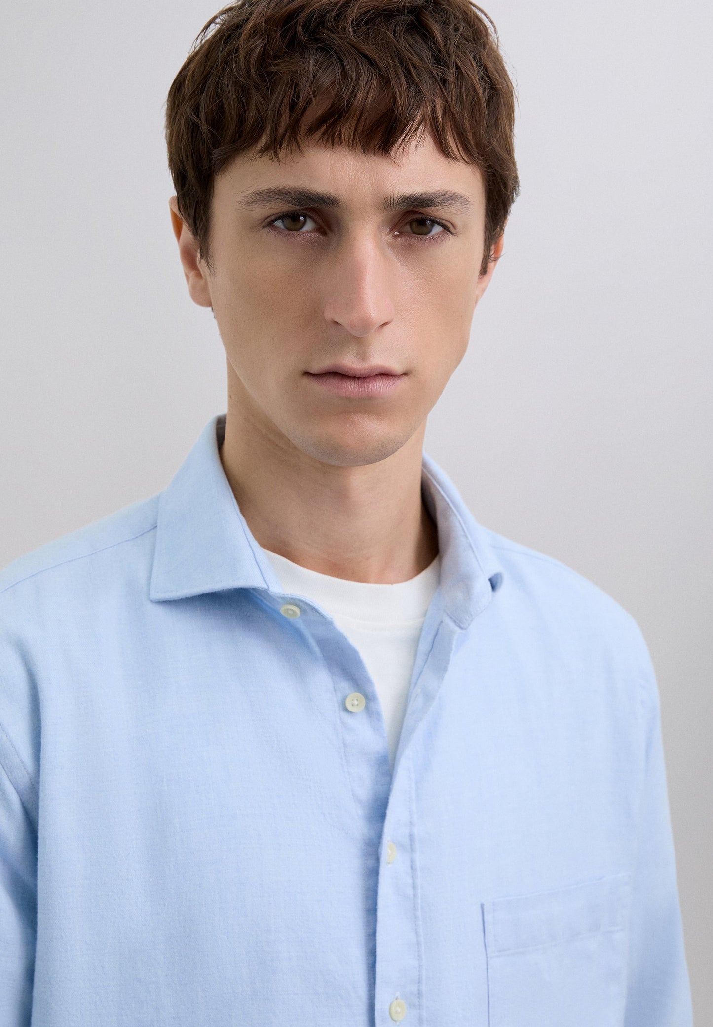 CAMISA DE ALGODÃO COM BOLSO