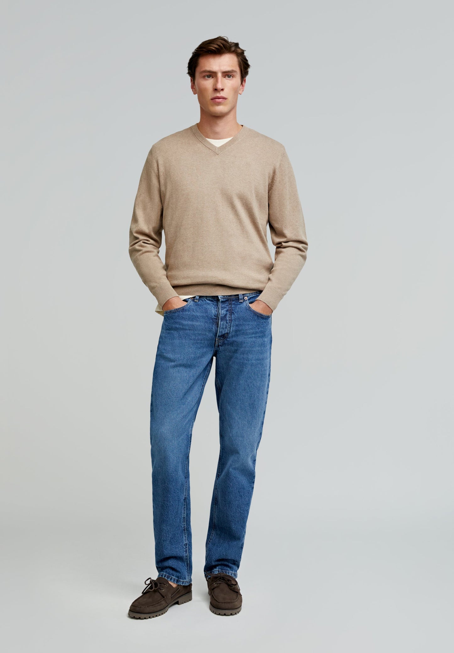 SCBASIC V NECK TRICOT